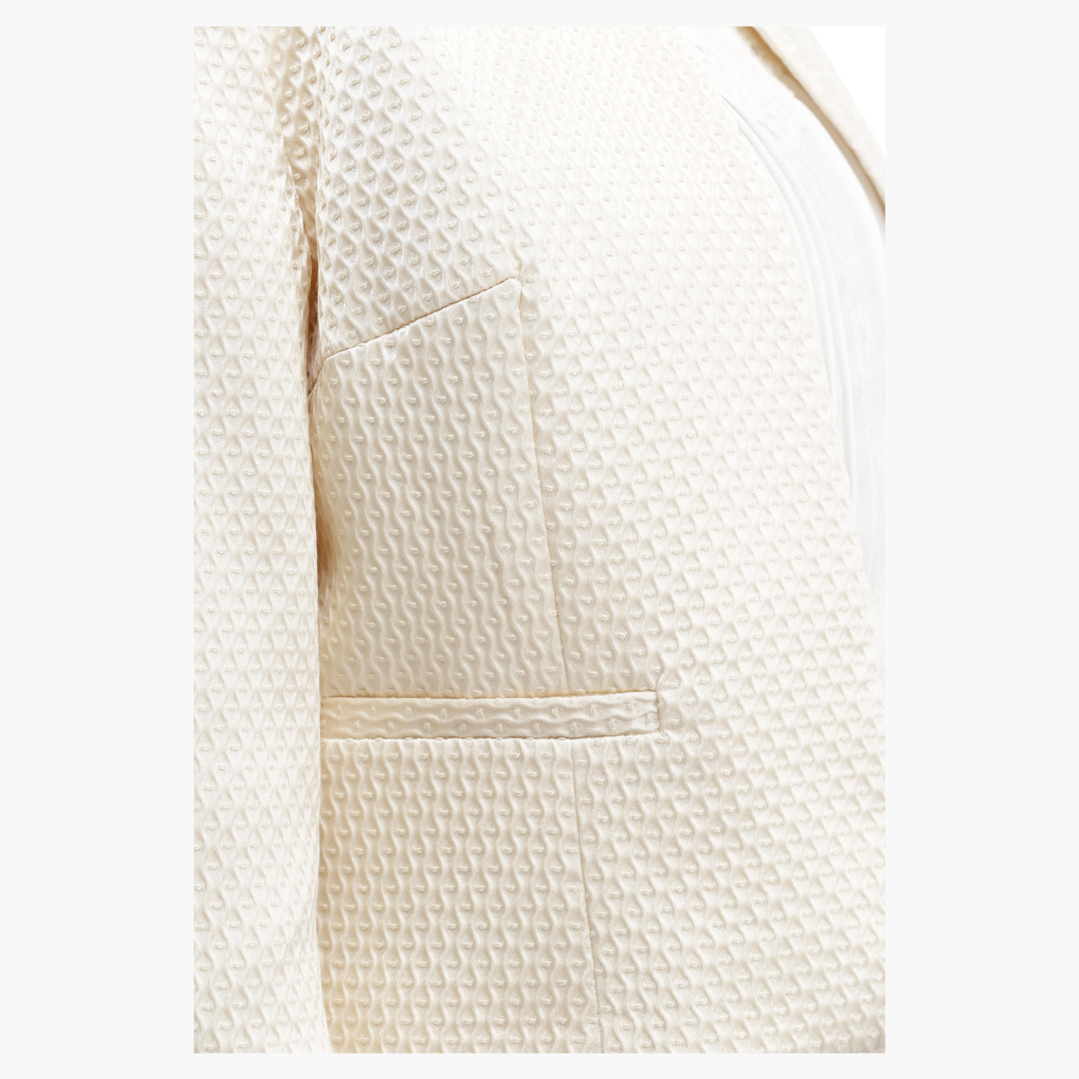 Textured Blazer with Long Sleeves-women-clothing-coatsandjackets-blazers-image-4