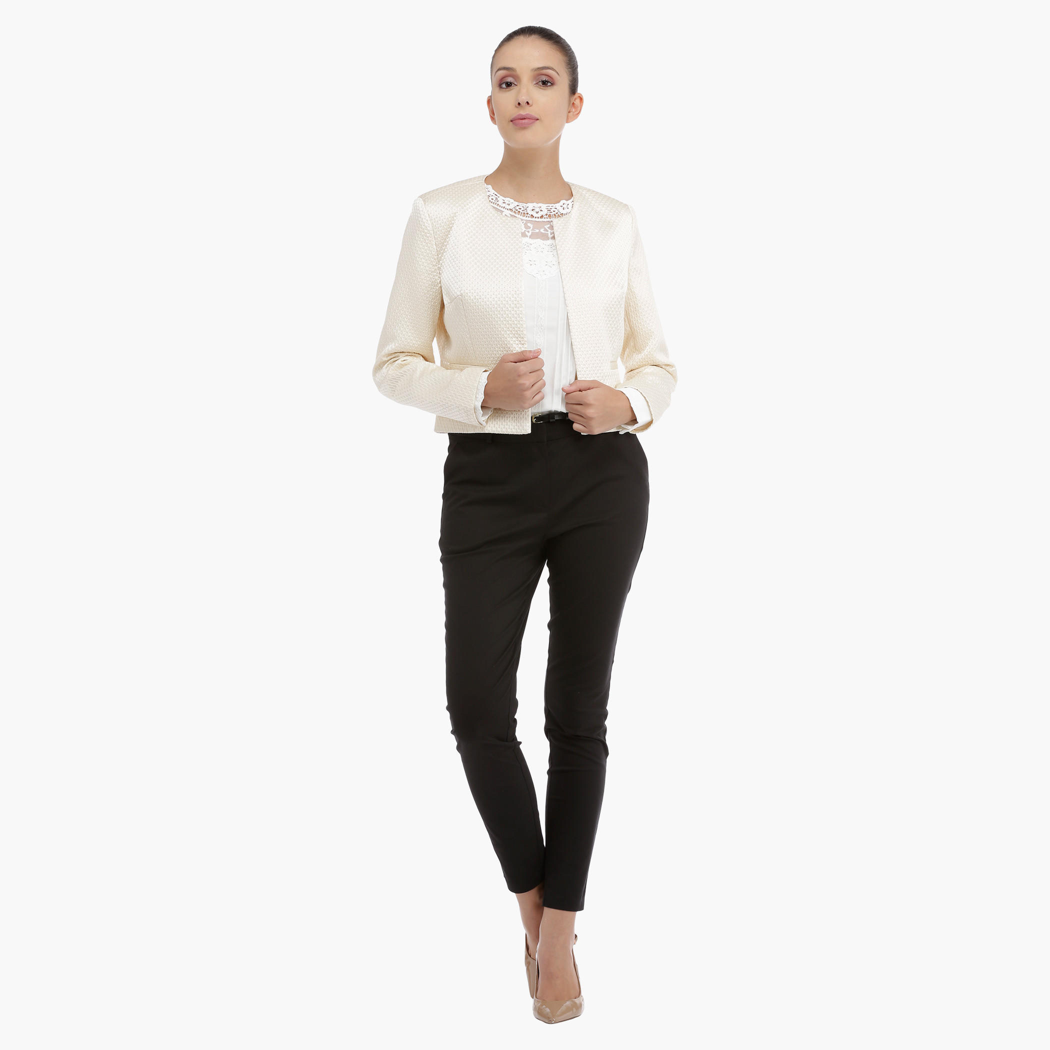 Textured Blazer with Long Sleeves-women-clothing-coatsandjackets-blazers-image-5