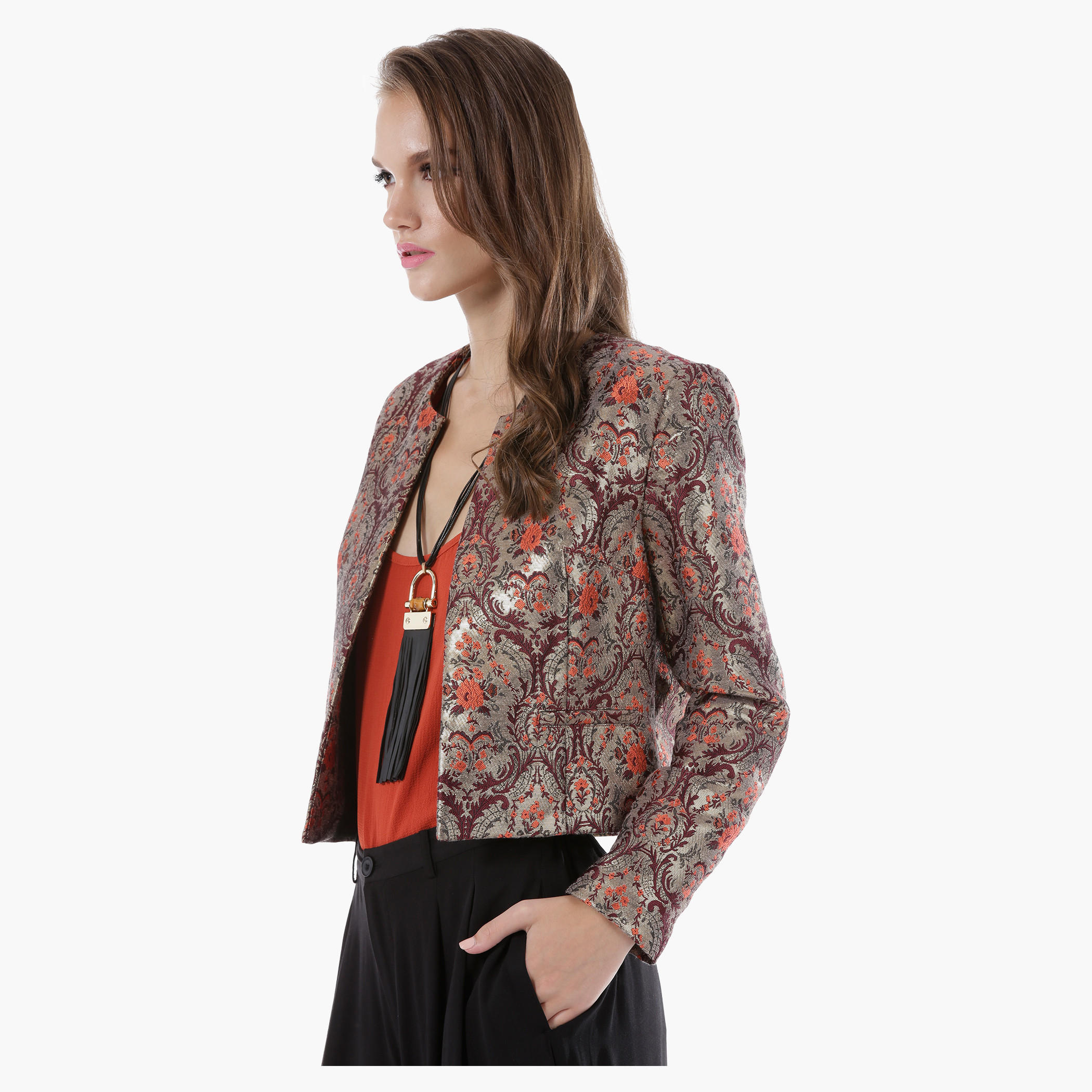 Front Open Jacket with Long Sleeves-women-clothing-coatsandjackets-blazers-image-3