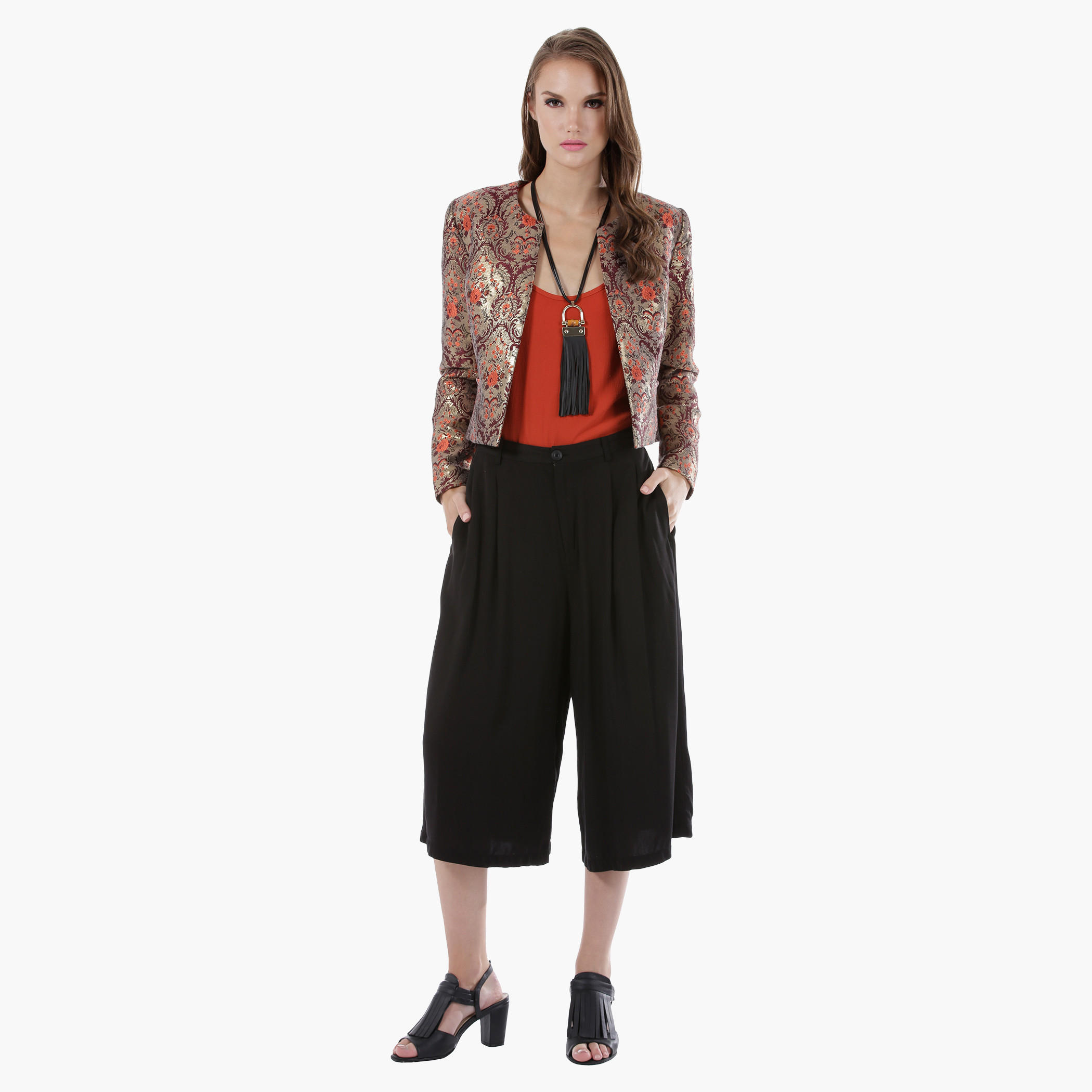 Front Open Jacket with Long Sleeves-women-clothing-coatsandjackets-blazers-image-1
