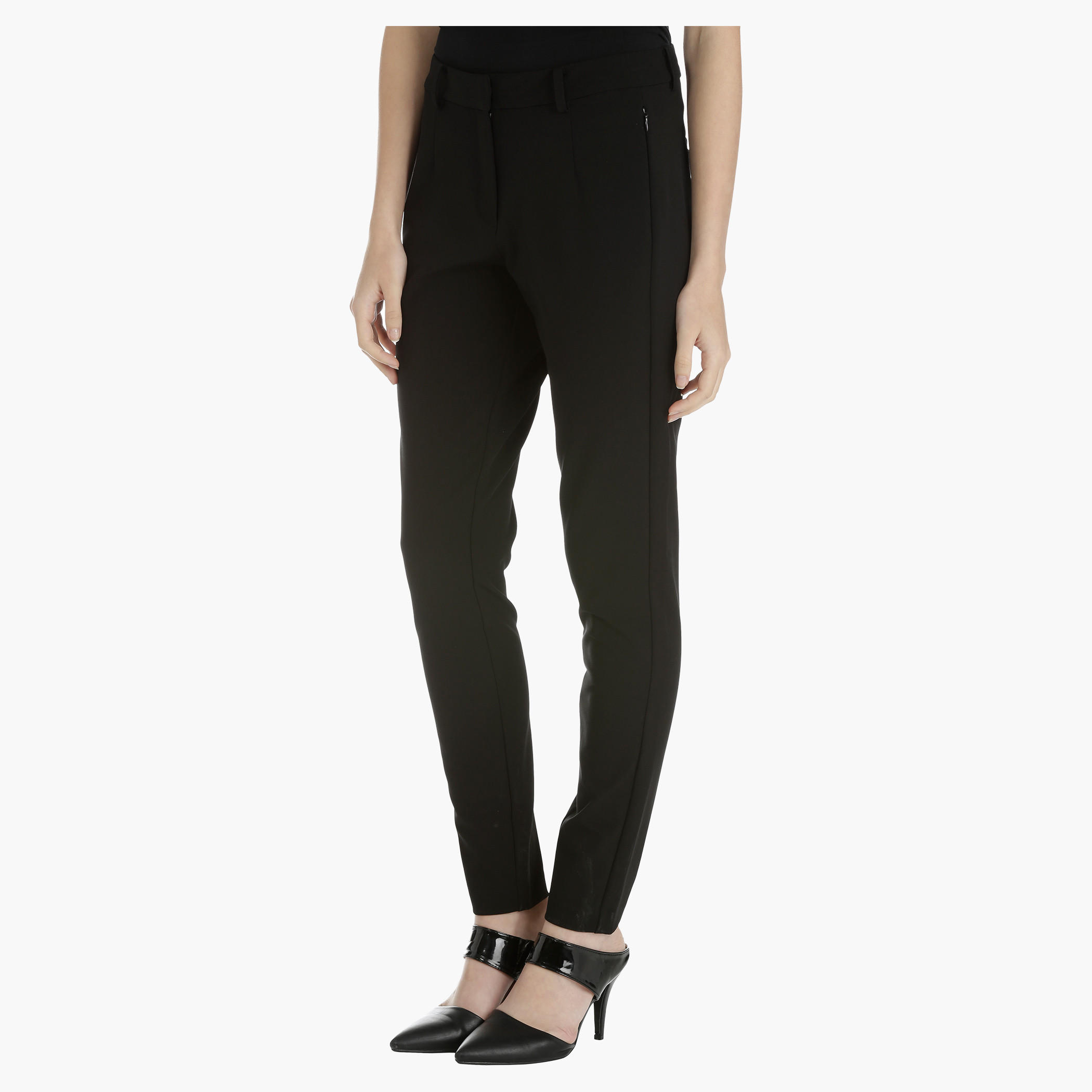 Slim Leg Trouser with Zip Detailing-women-clothing-bottoms-trousers-image-3