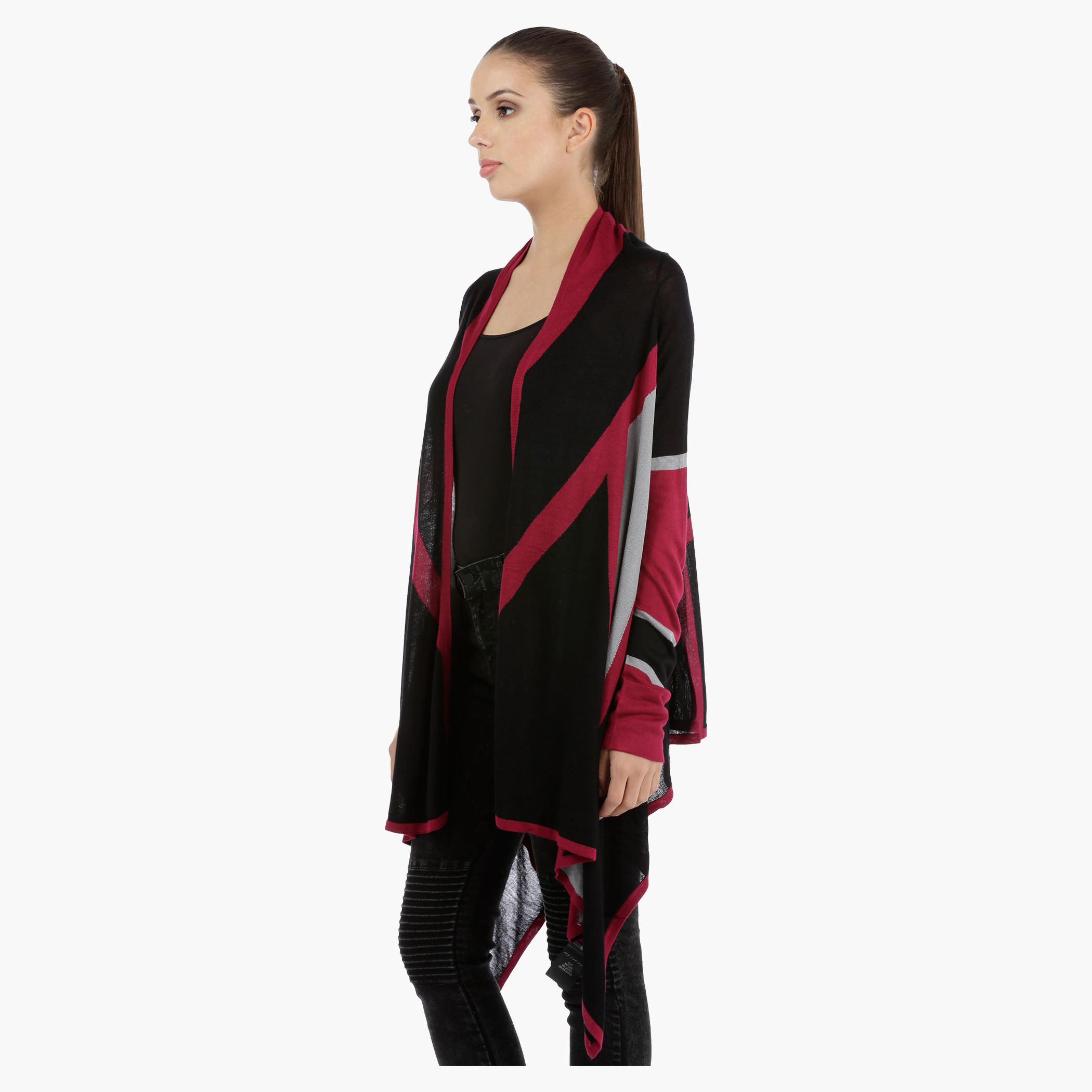 Asymmetrical Knit Shrug with Long Sleeves-women-clothing-shirtsandblouses-blouses-image-3
