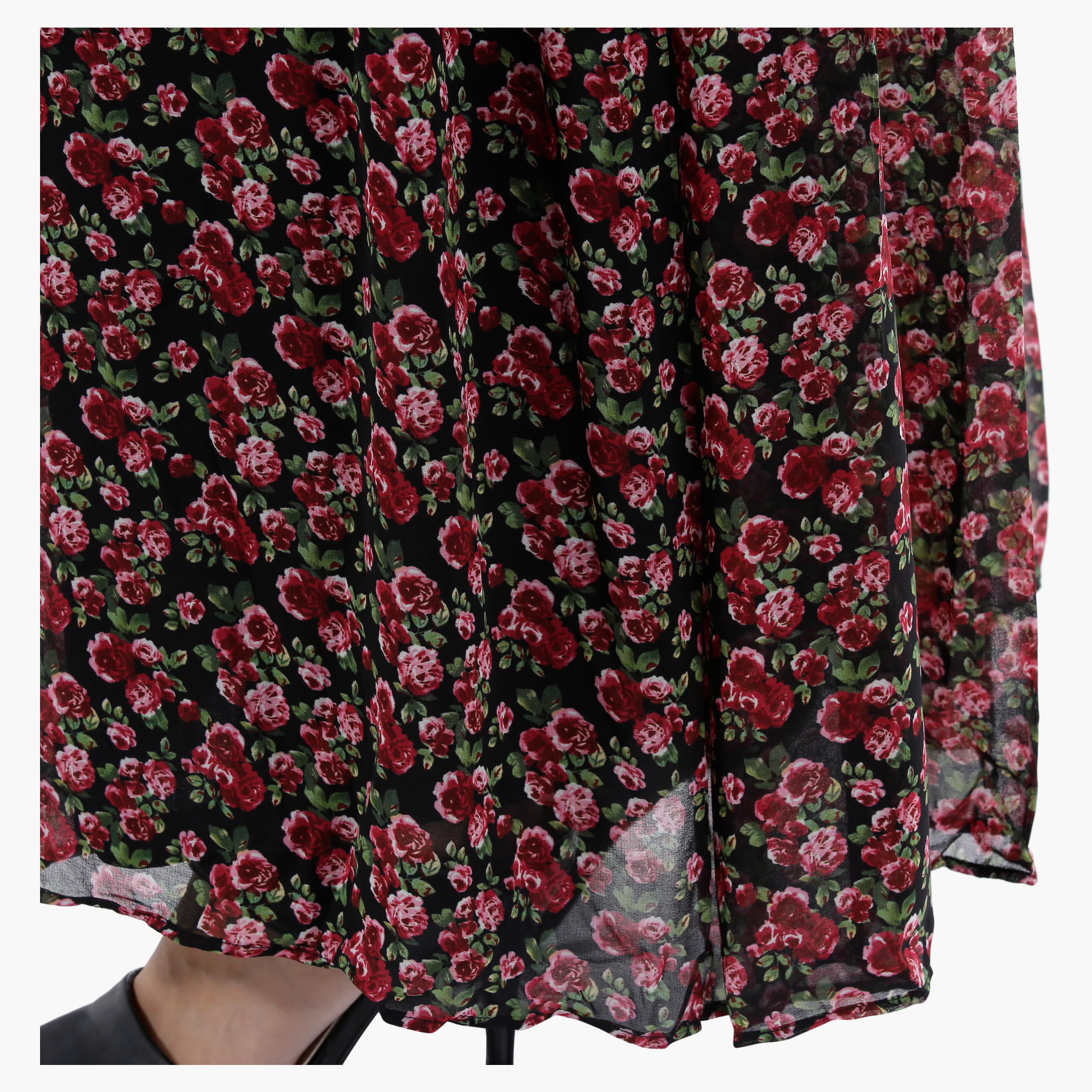 Floral Print Maxi Skirt in Regular Fit-women-clothing-bottoms-skirts-image-2