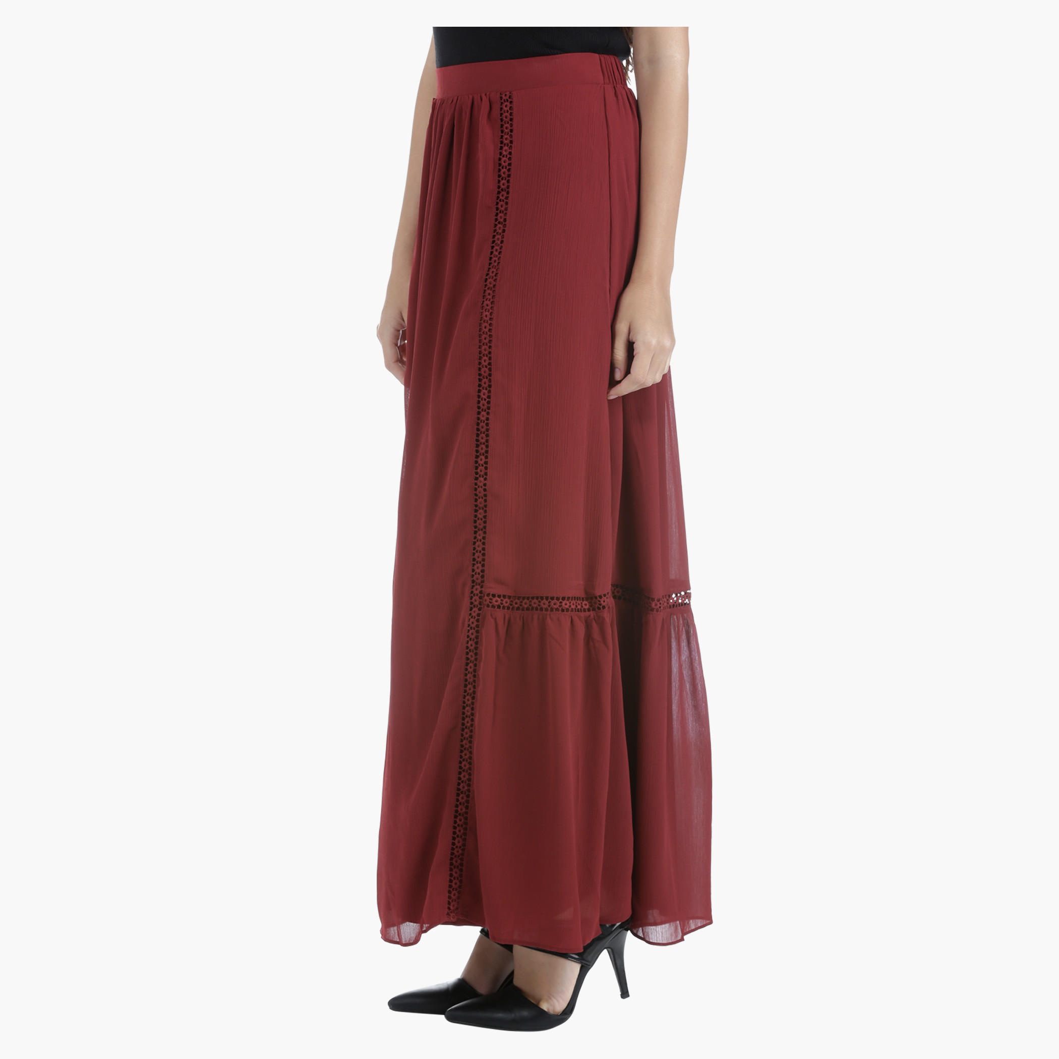 Maxi Skirt with Lace in Regular Fit-women-clothing-bottoms-skirts-image-3