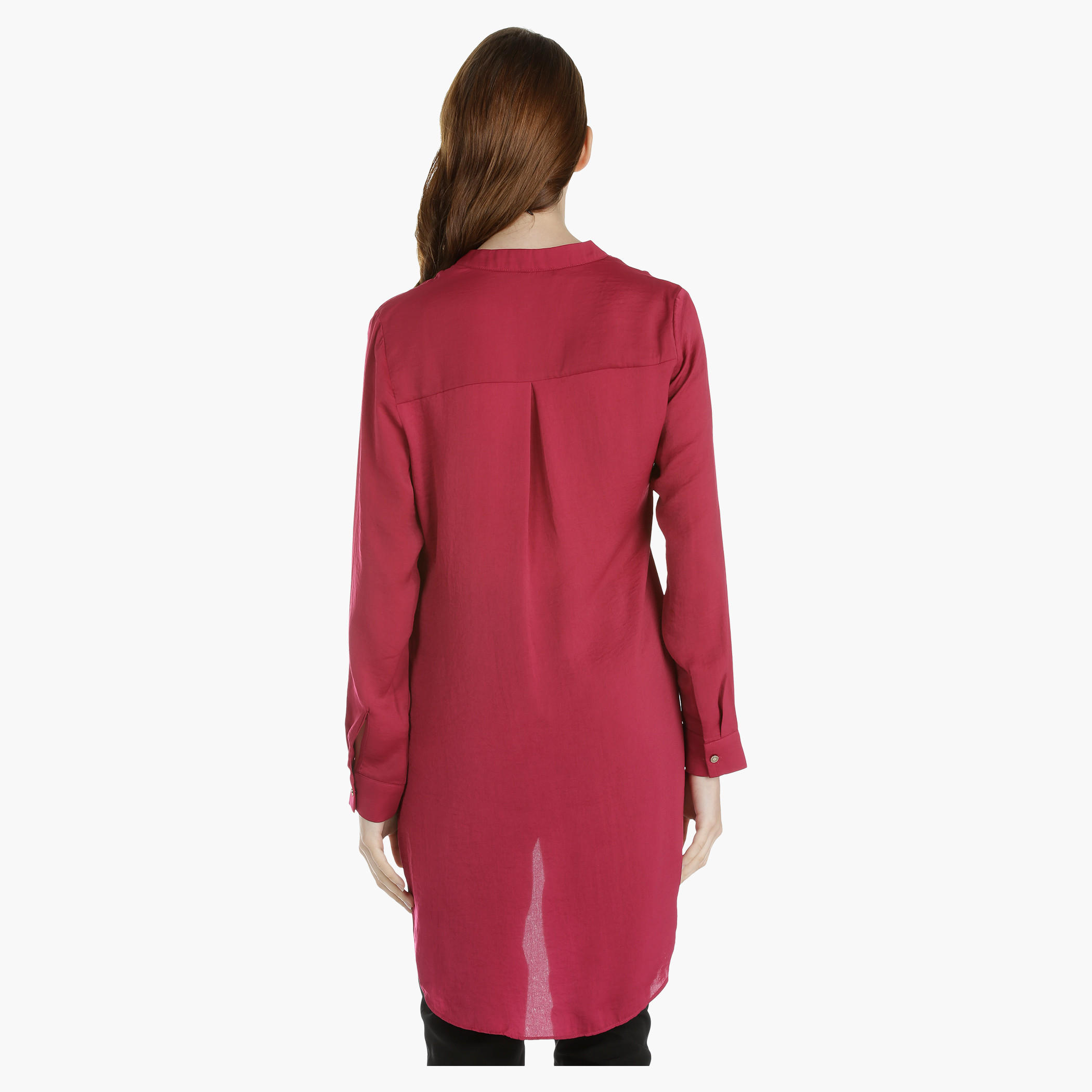 High Low Top with Long Sleeves-women-clothing-shirtsandblouses-blouses-image-4