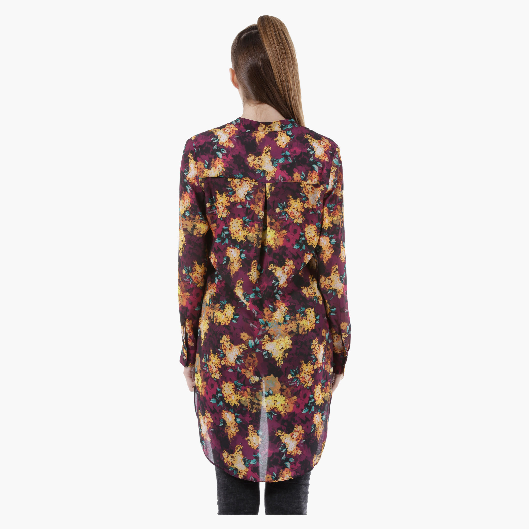 Printed Blouse in Regular Fit-women-clothing-shirtsandblouses-blouses-image-2