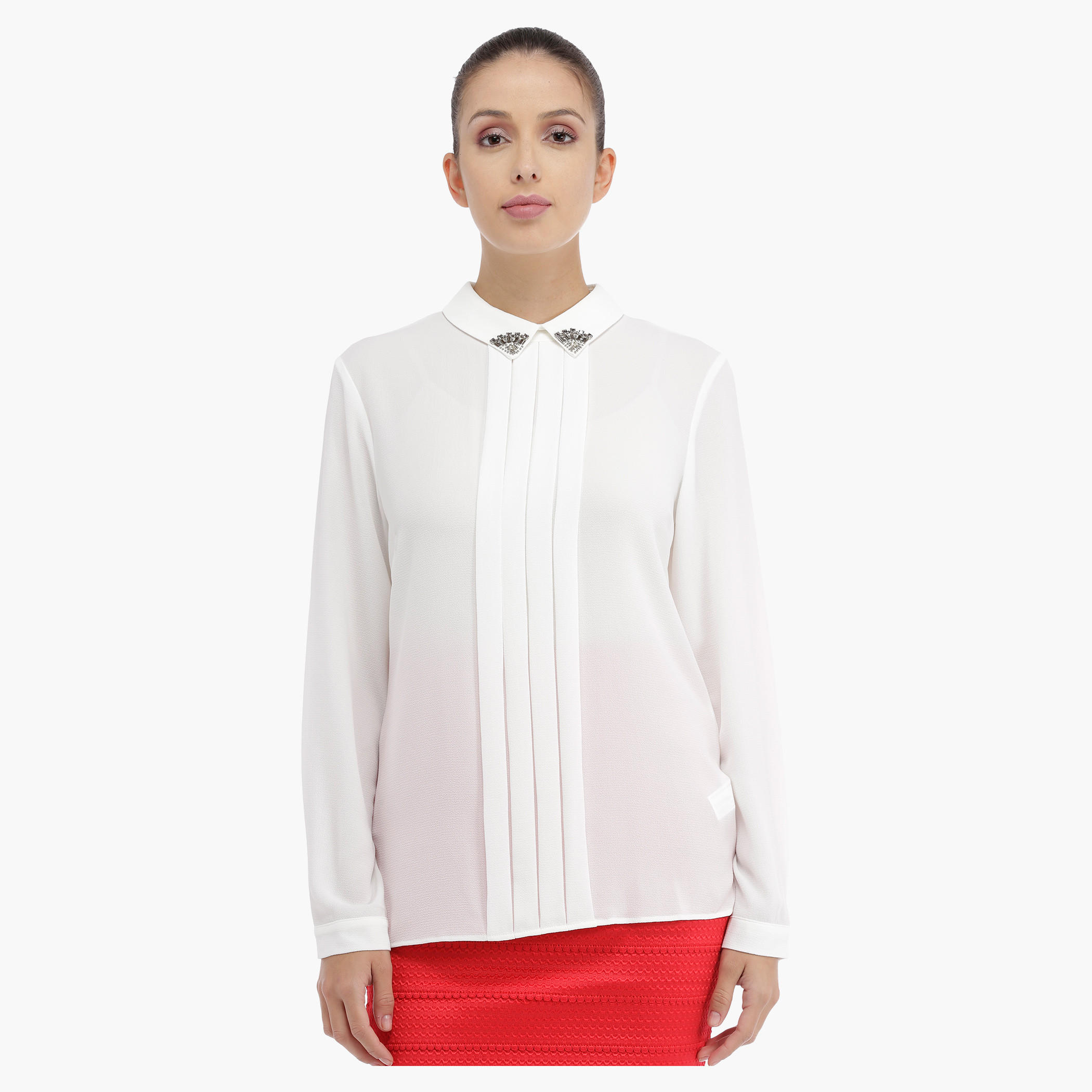 Long Sleeves Shirt with Embellished Collar-women-clothing-shirtsandblouses-blouses-image-5