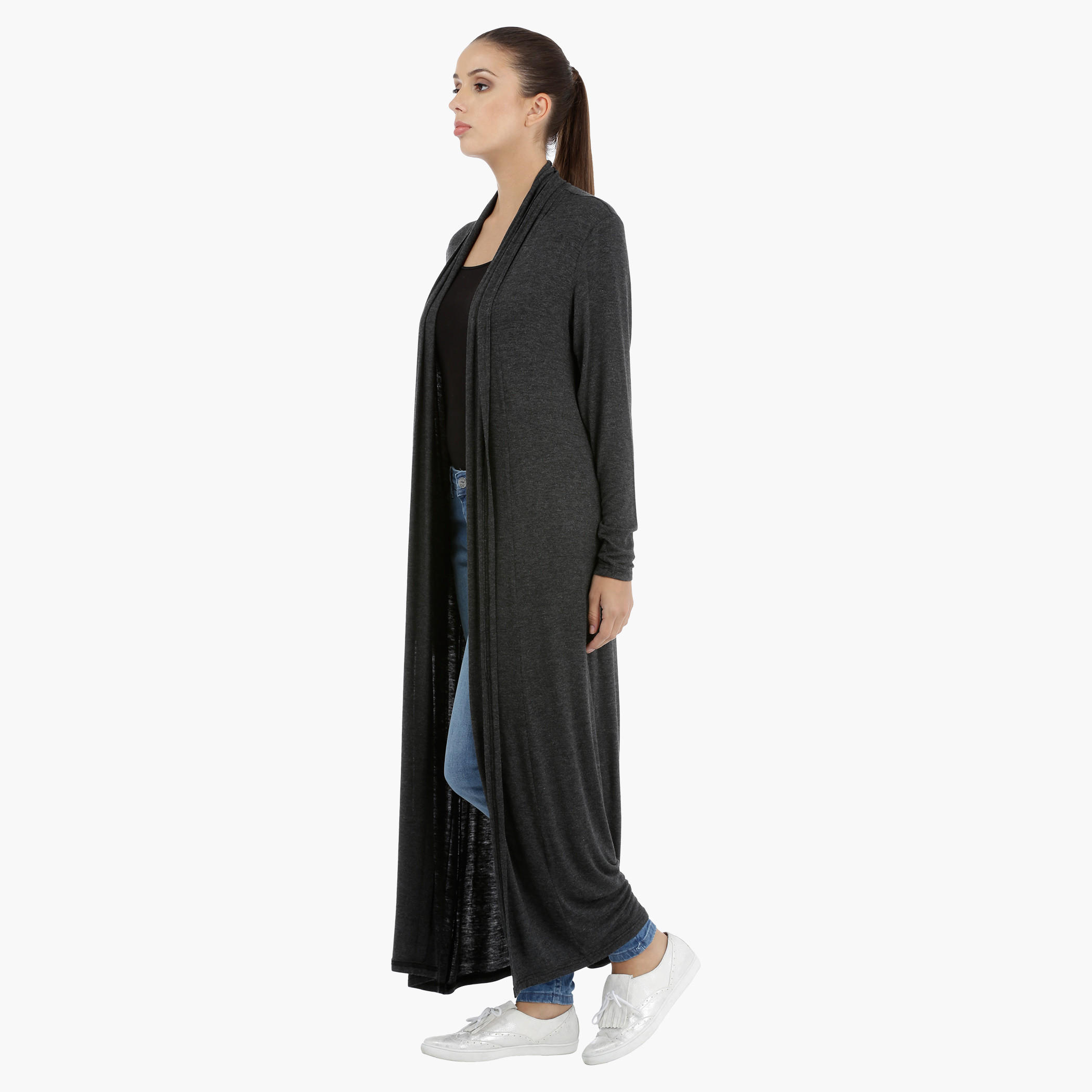 Long Shrug with Long Sleeves-women-winterwear-cardigansandjumpers-cardigans-image-3