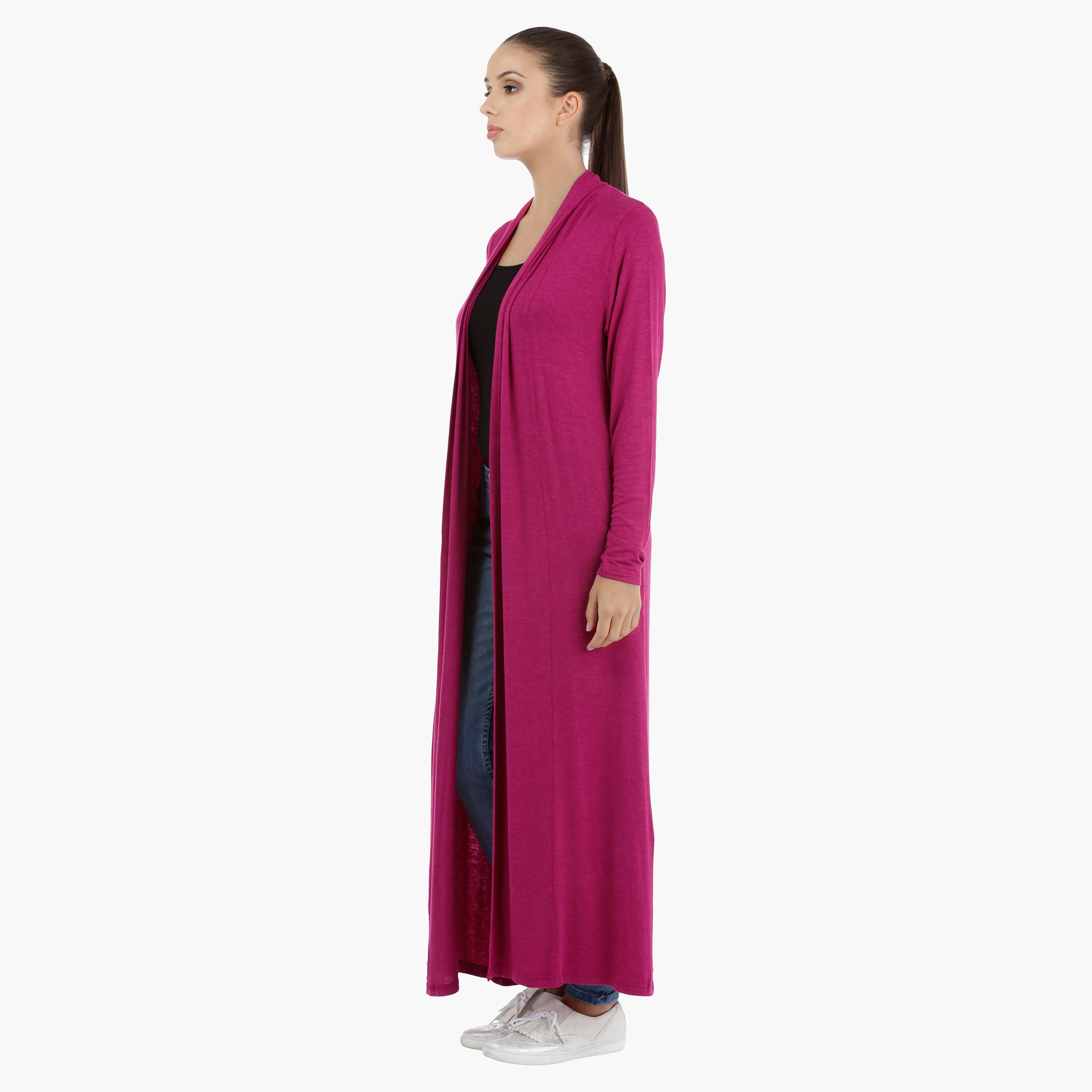 Long Shrug with Long Sleeves-women-winterwear-cardigansandjumpers-cardigans-image-7