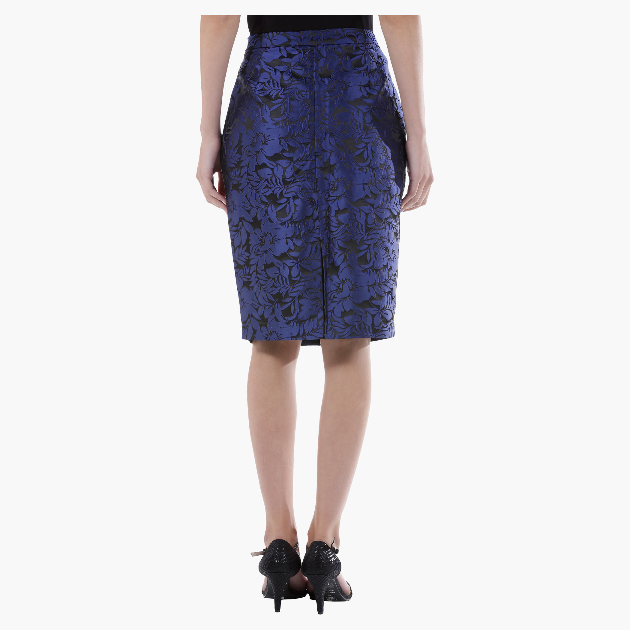 Jacquard Pencil Skirt-women-clothing-bottoms-skirts-image-2