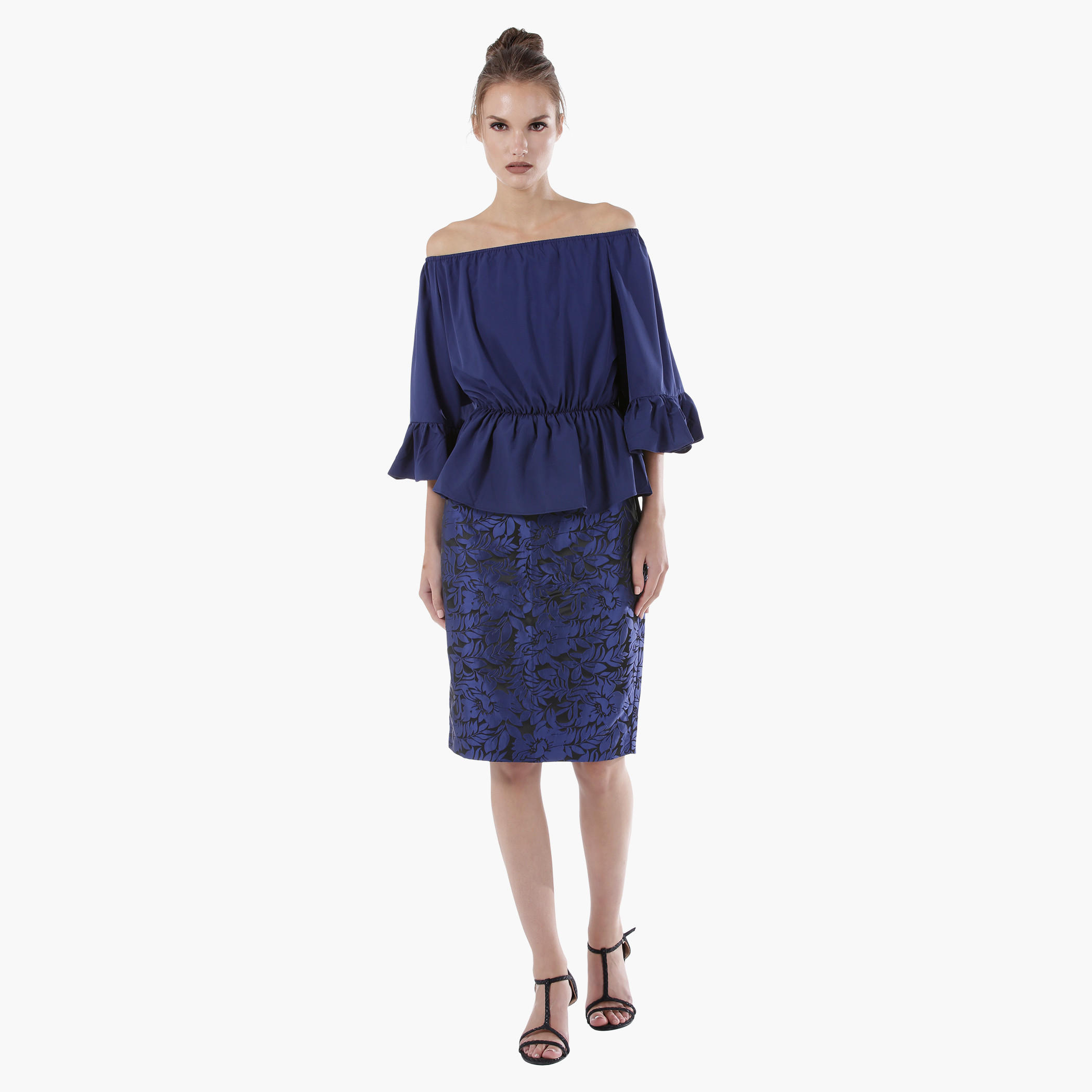 Jacquard Pencil Skirt-women-clothing-bottoms-skirts-image-5