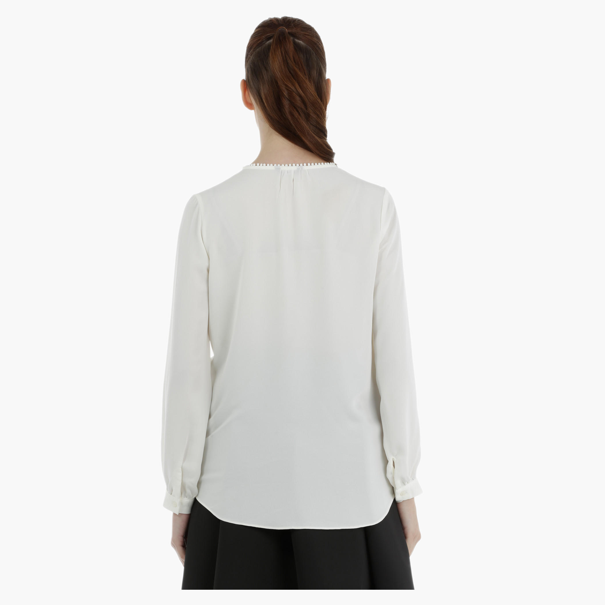 V-Neck Blouse with Lace Detailing-women-clothing-shirtsandblouses-blouses-image-7