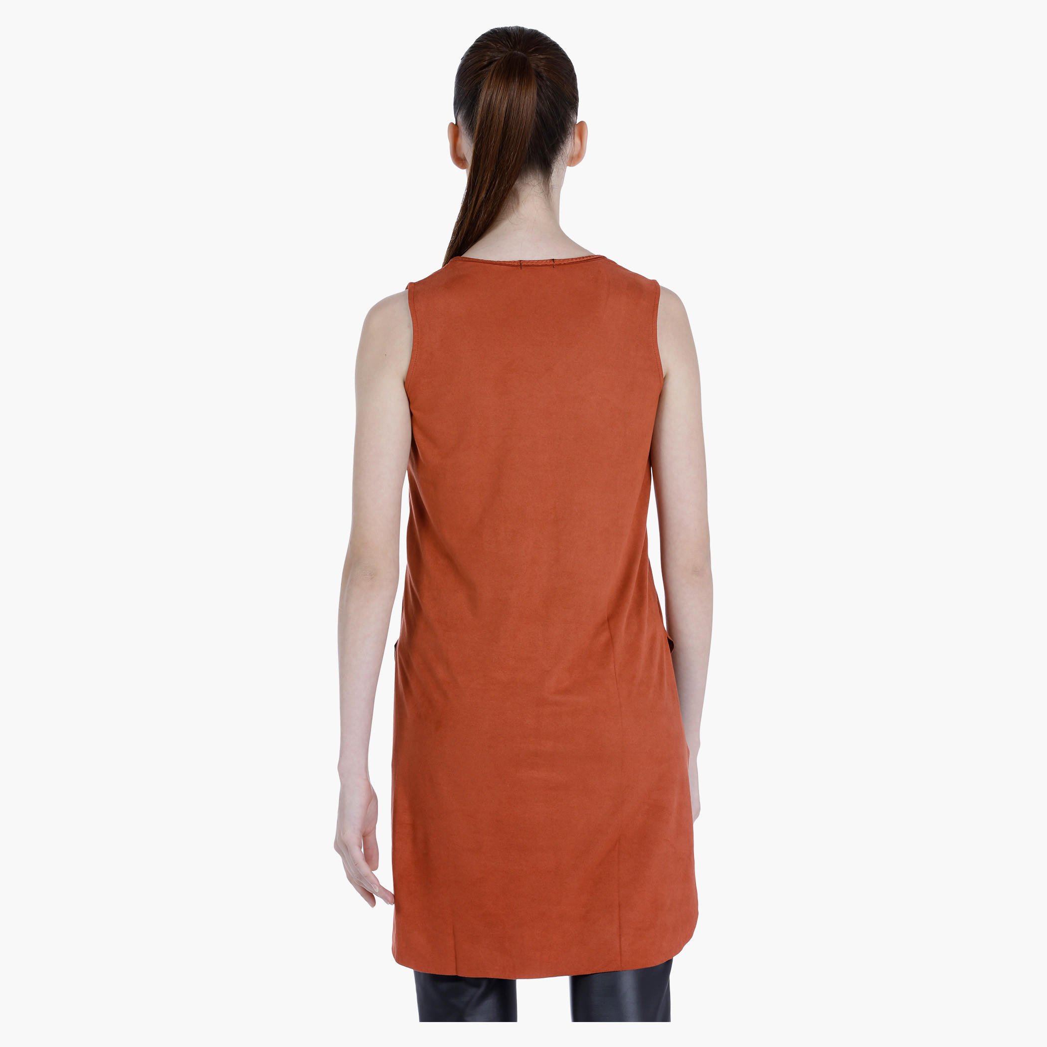 Sleeveless V-Neck Top with High Low Hem-women-clothing-shirtsandblouses-blouses-image-2