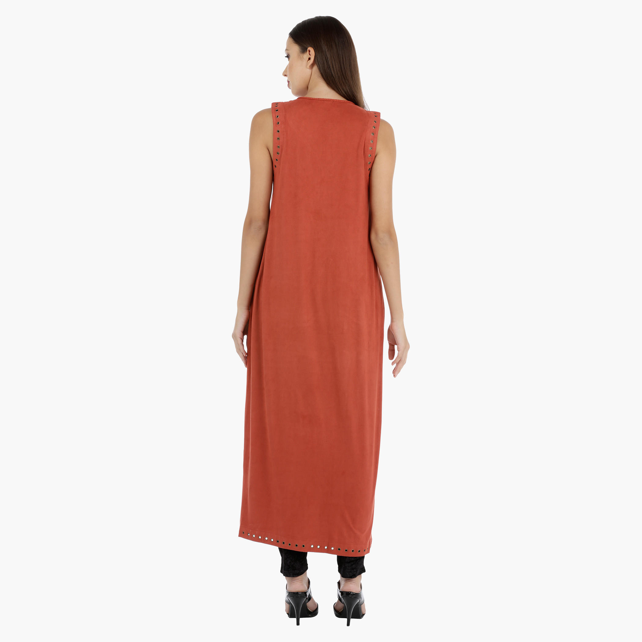 Long Sleeveless Outer Wear with Eyelet Detailing-women-clothing-shirtsandblouses-blouses-image-2