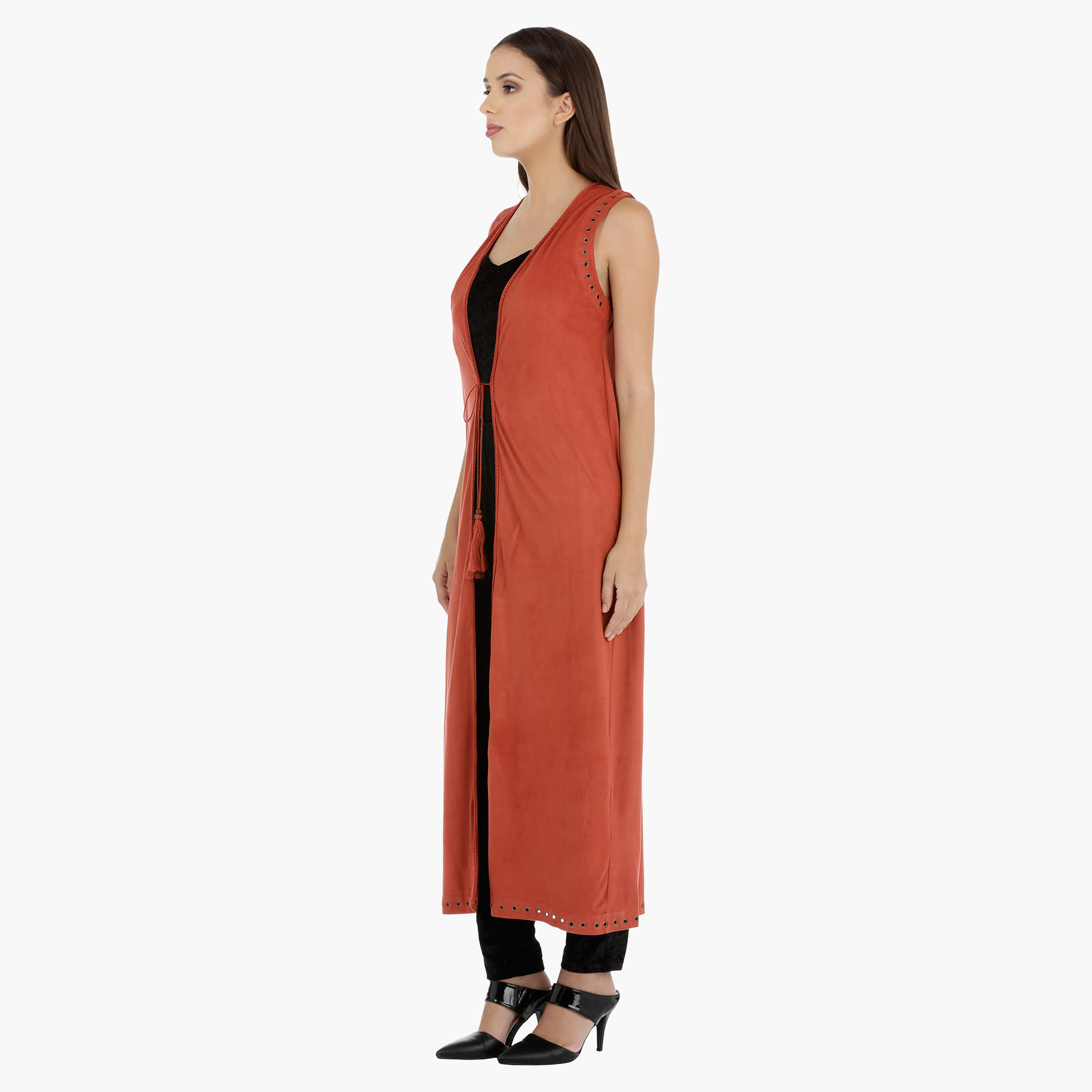 Long Sleeveless Outer Wear with Eyelet Detailing-women-clothing-shirtsandblouses-blouses-image-3