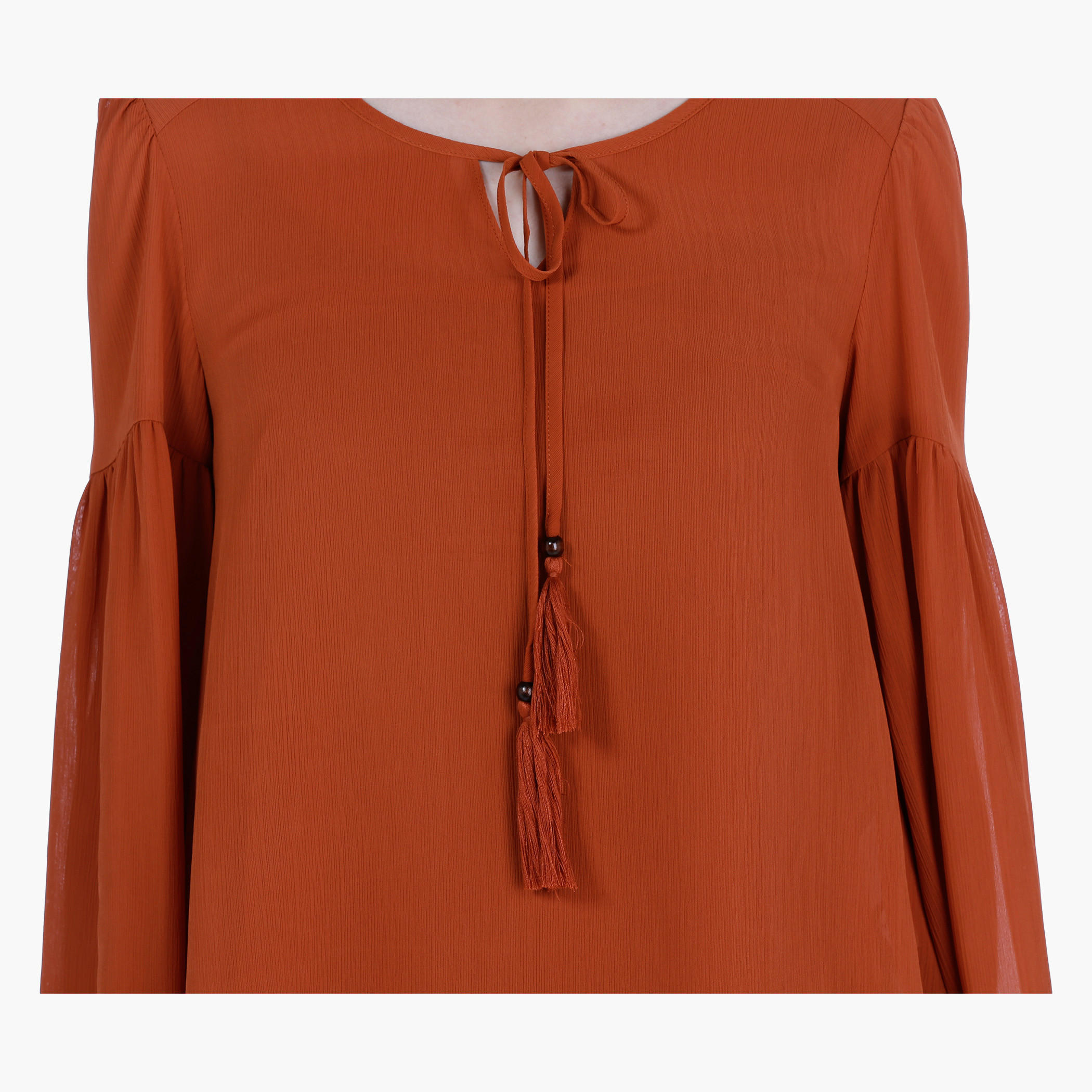 Tasseled Full-sleeved Blouse-women-clothing-shirtsandblouses-blouses-image-4