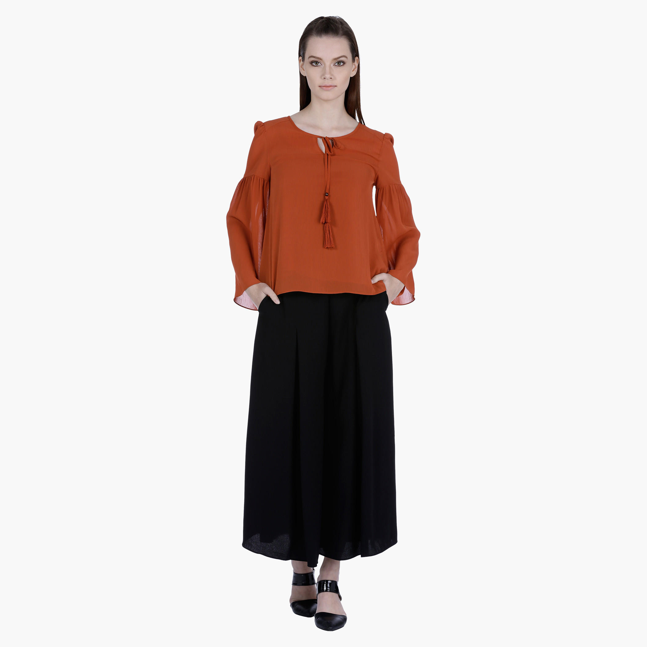 Tasseled Full-sleeved Blouse-women-clothing-shirtsandblouses-blouses-image-5