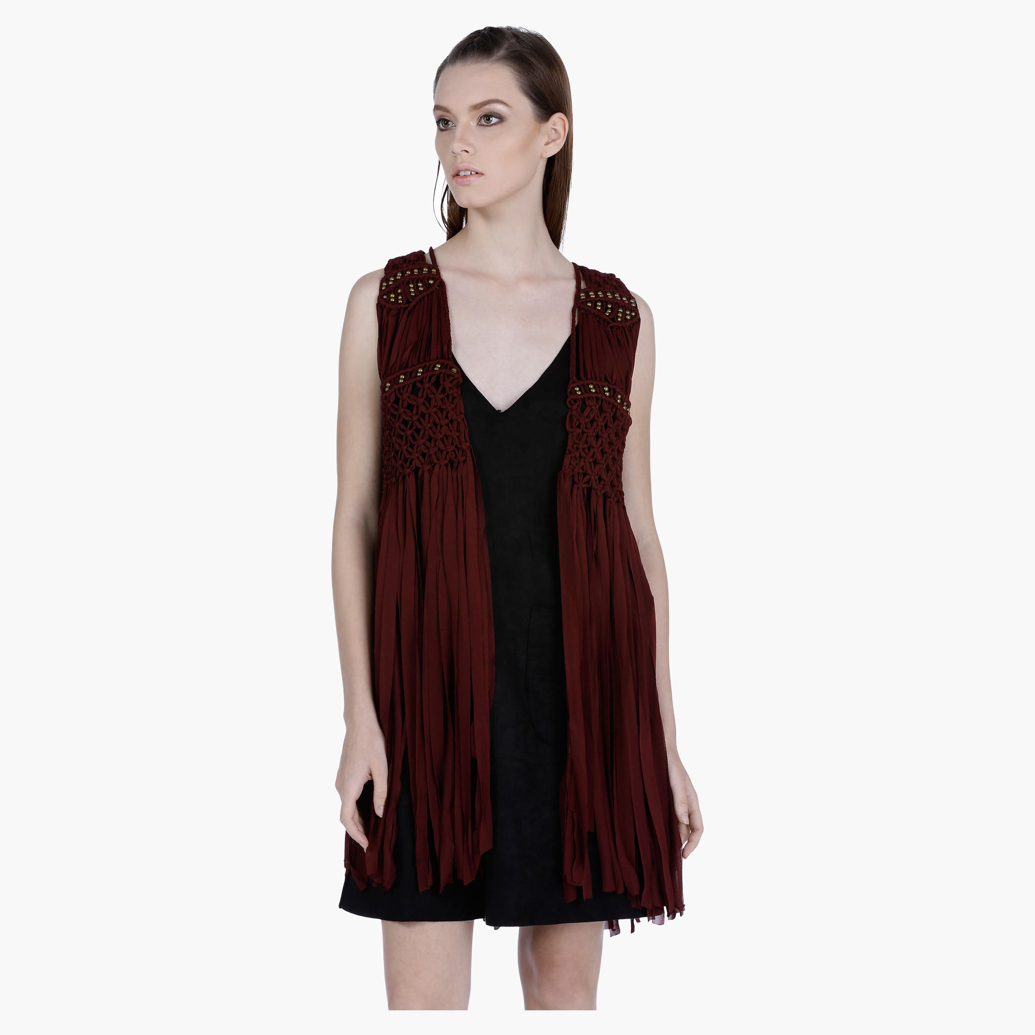 Sleeveless Embroidered Shrug-women-winterwear-cardigansandjumpers-cardigans-image-1