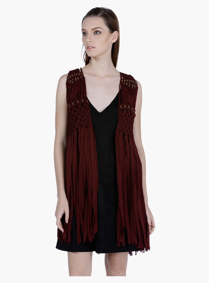Sleeveless Embroidered Shrug-women-winterwear-cardigansandjumpers-cardigans-image-1