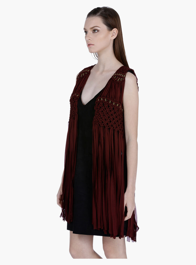 Sleeveless Embroidered Shrug-women-winterwear-cardigansandjumpers-cardigans-image-3
