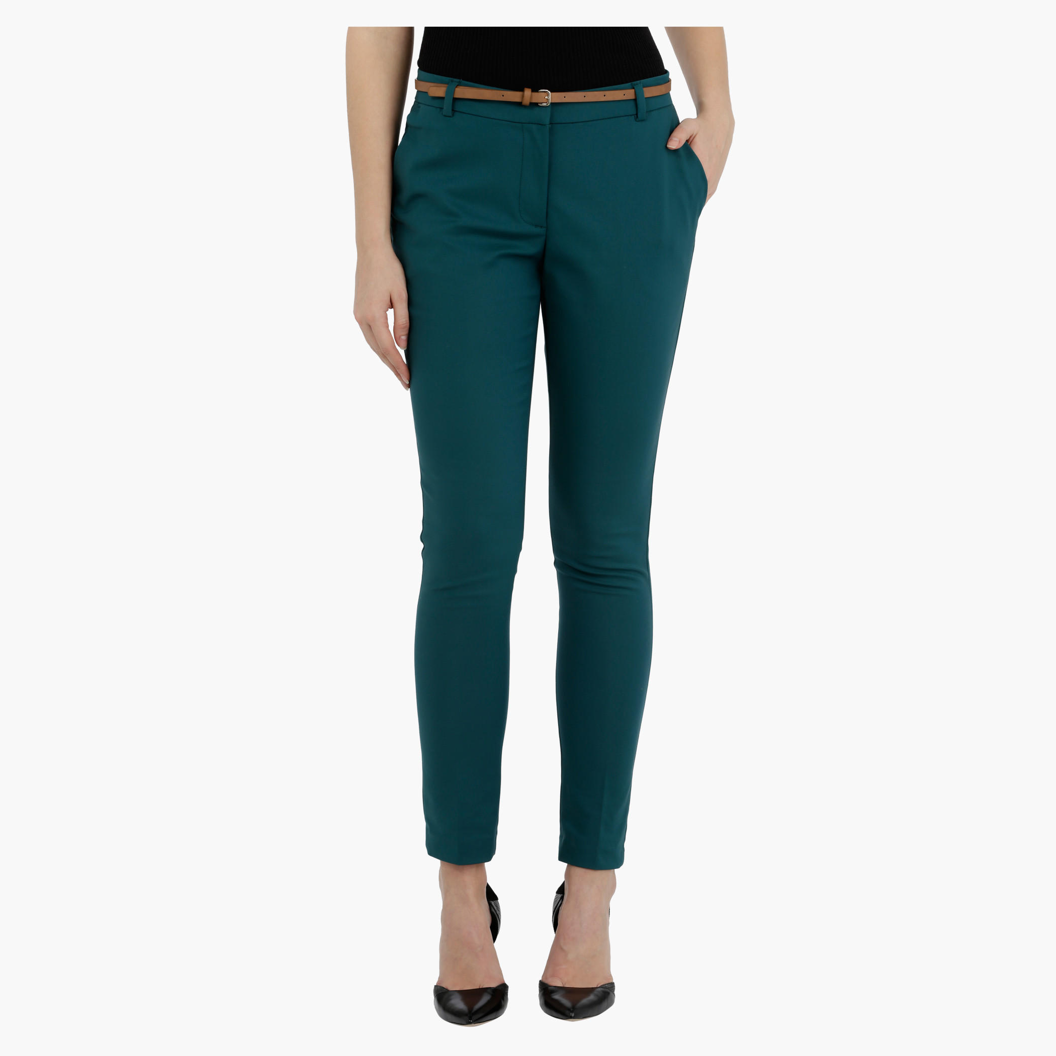 Skinny Fit Pants-women-clothing-bottoms-trousers-image-1
