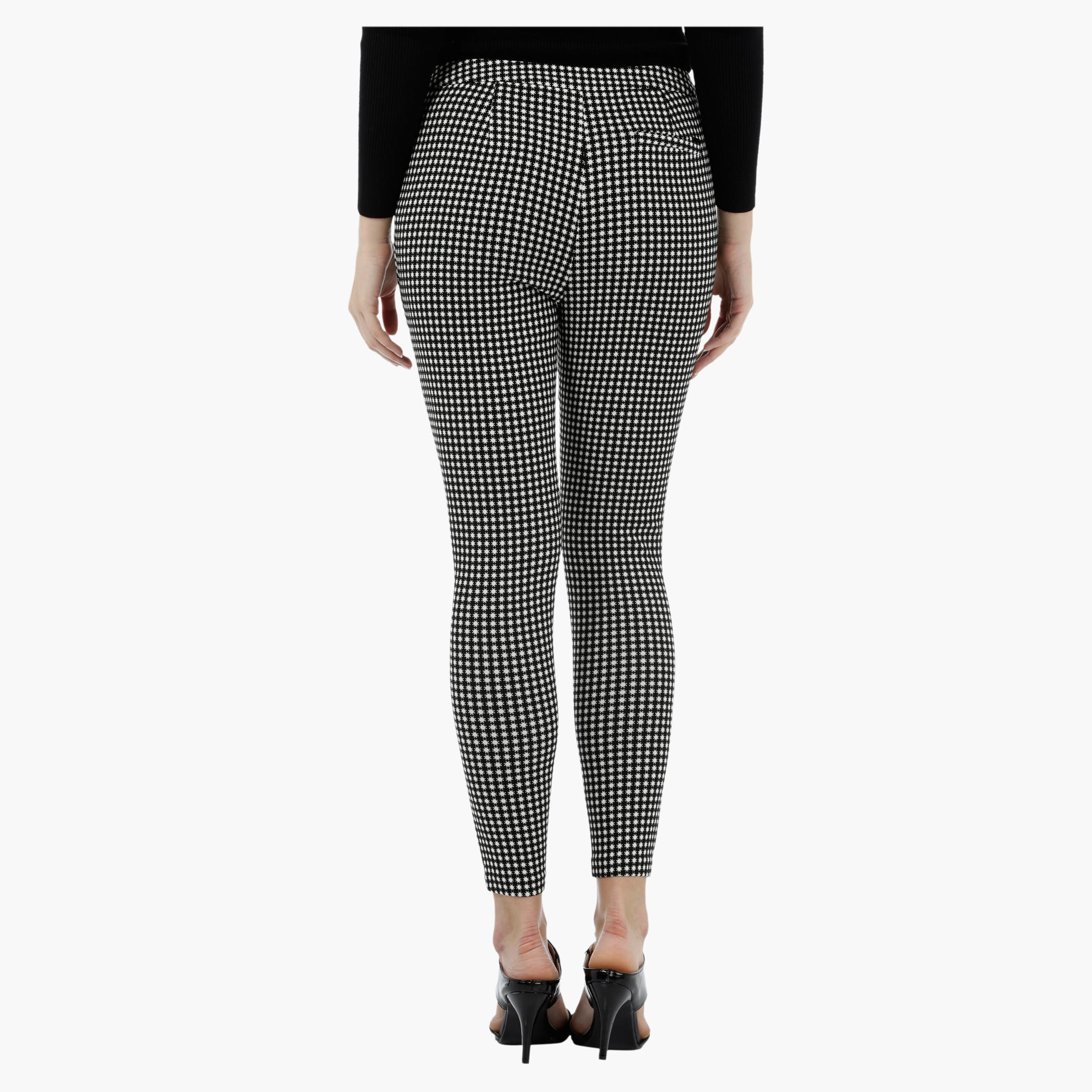 Printed Textured Pants-women-clothing-bottoms-trousers-image-4