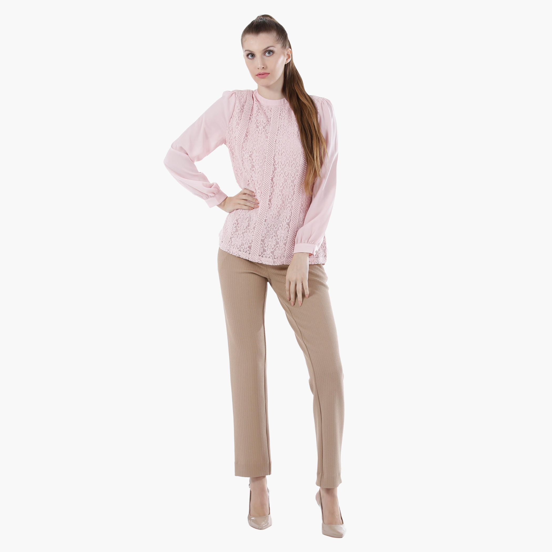 Basic Long-Sleeved Shirt in Regular Fit-women-clothing-shirtsandblouses-blouses-image-10