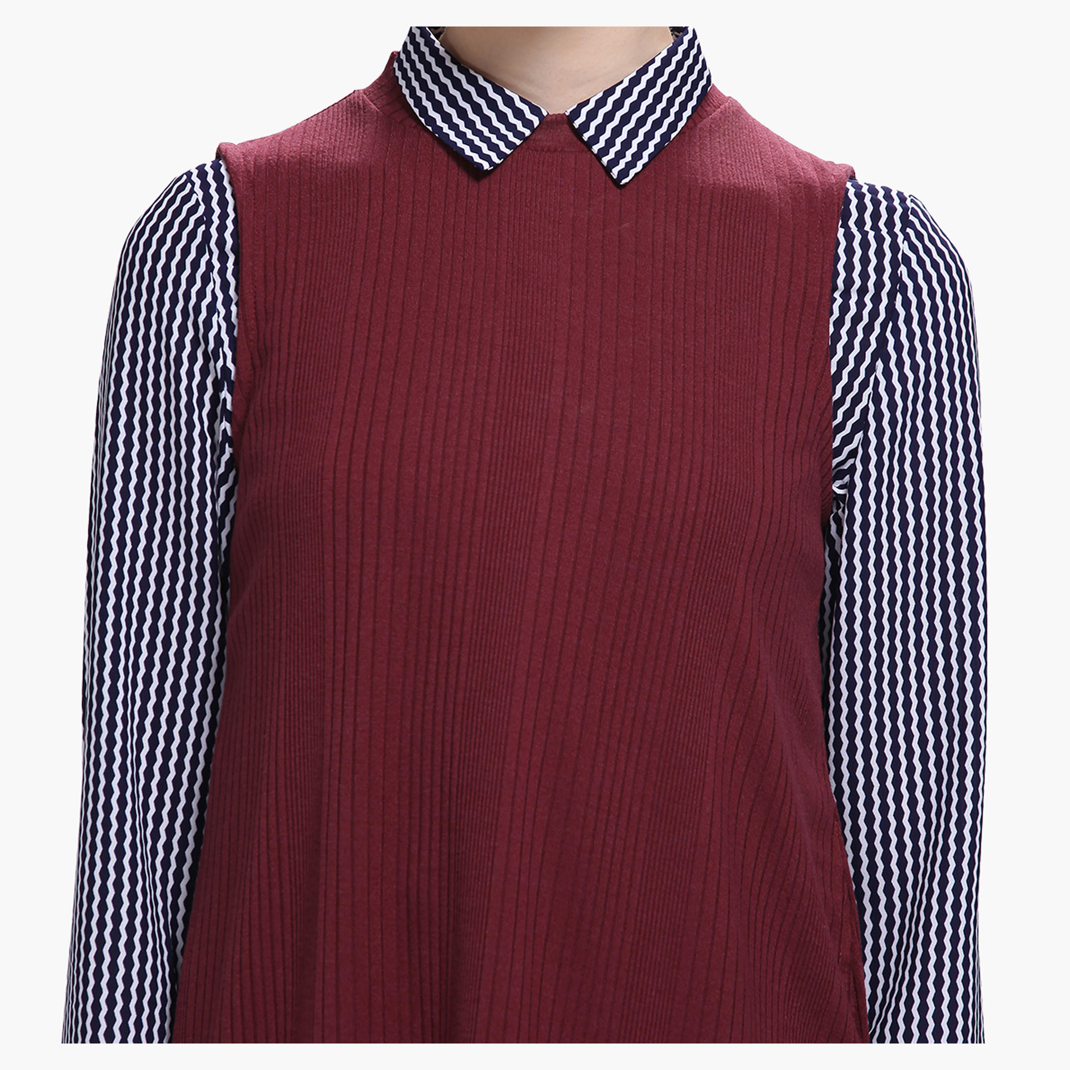 Ribbed Sleeveless Sweater with Round Neck-women-clothing-cardigansandjumpers-jumpers-image-4