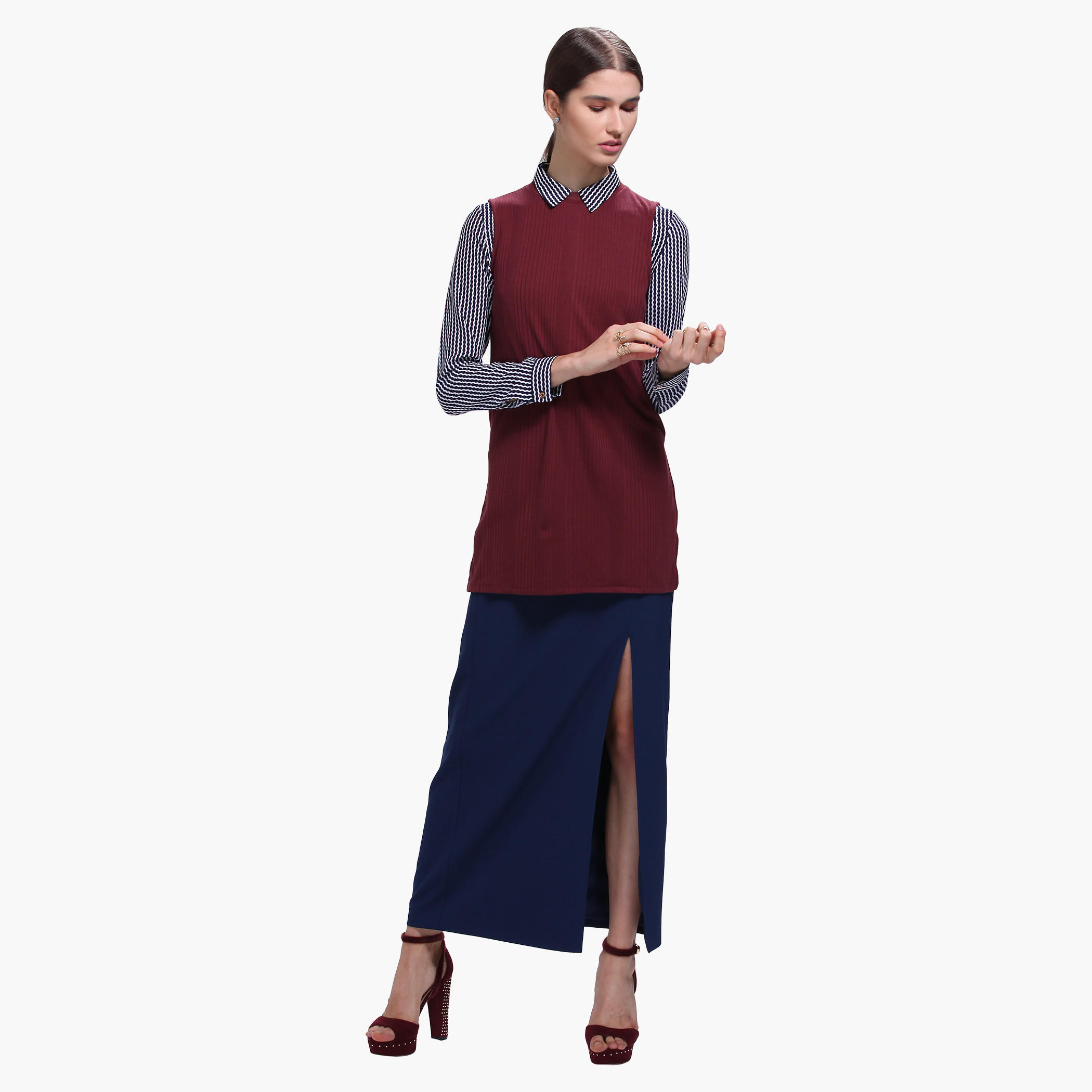 Ribbed Sleeveless Sweater with Round Neck-women-clothing-cardigansandjumpers-jumpers-image-5