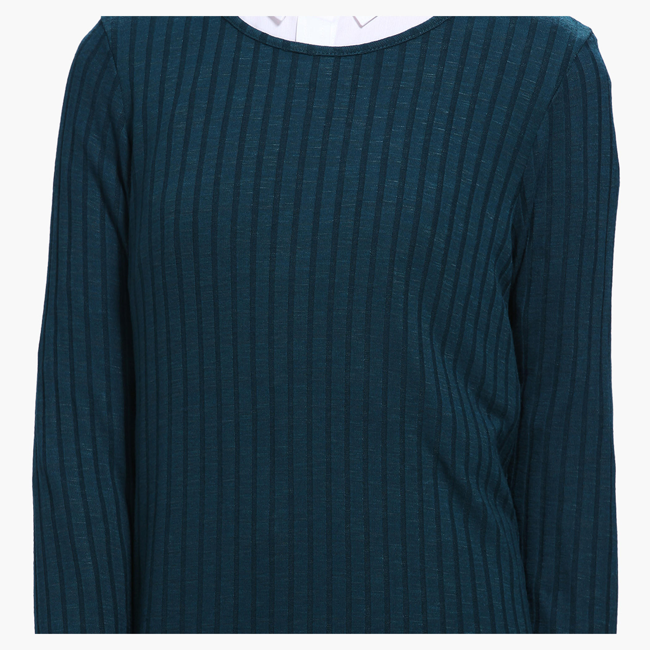 Tunic with High Low Hem and Long Sleeves-women-clothing-shirtsandblouses-blouses-image-9