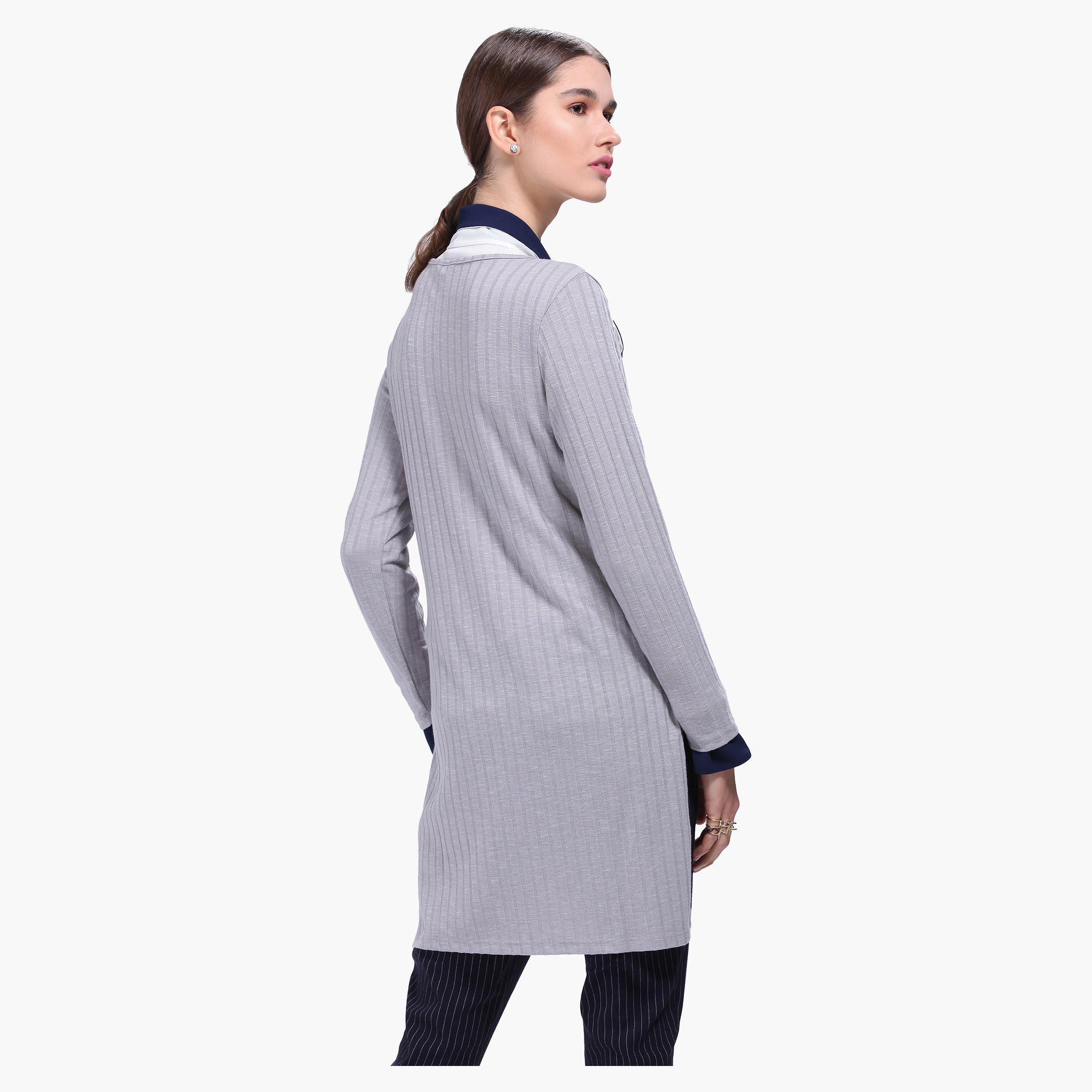 Tunic with High Low Hem and Long Sleeves-women-clothing-shirtsandblouses-blouses-image-12
