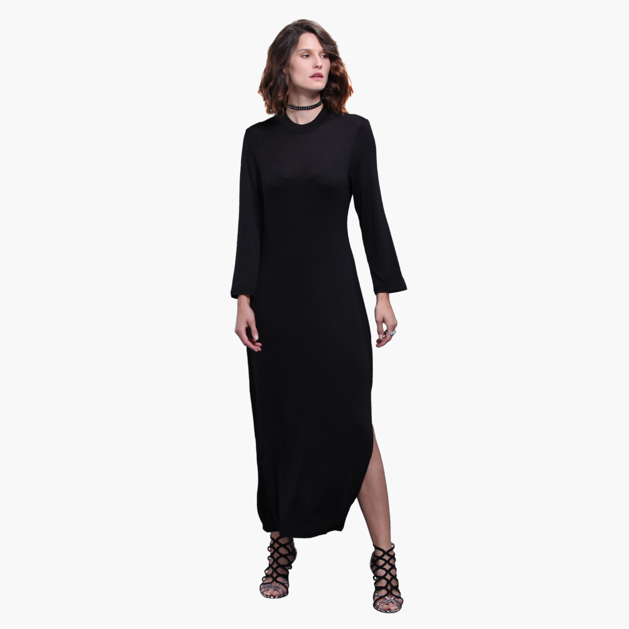 Long Sleeves Sweater Dress-women-clothing-dresses-image-1