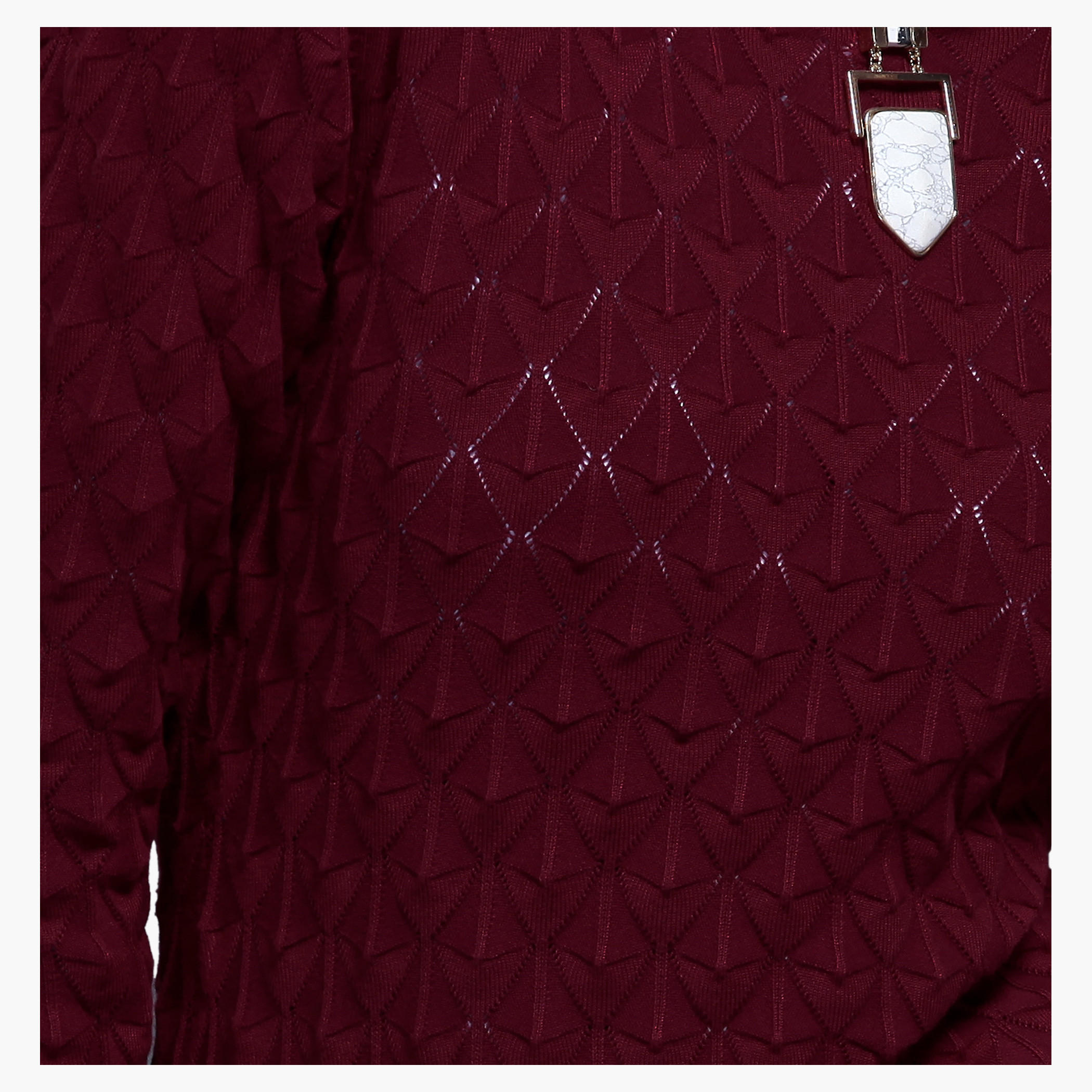 Textured Long Sleeves Sweater-women-clothing-cardigansandjumpers-jumpers-image-2