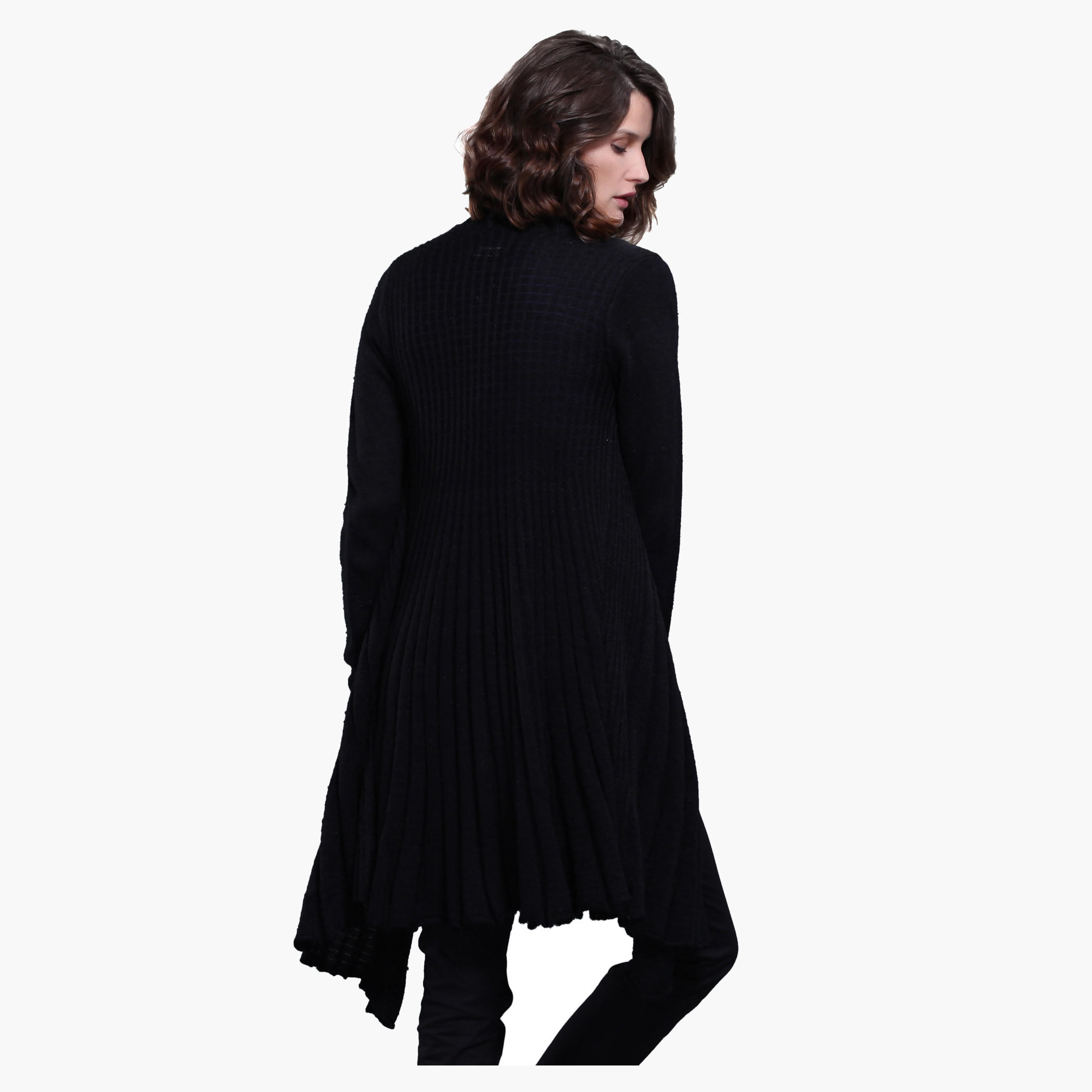 Long Sleeves Open Front Shrug with Back Pleats-women-winterwear-cardigansandjumpers-cardigans-image-6