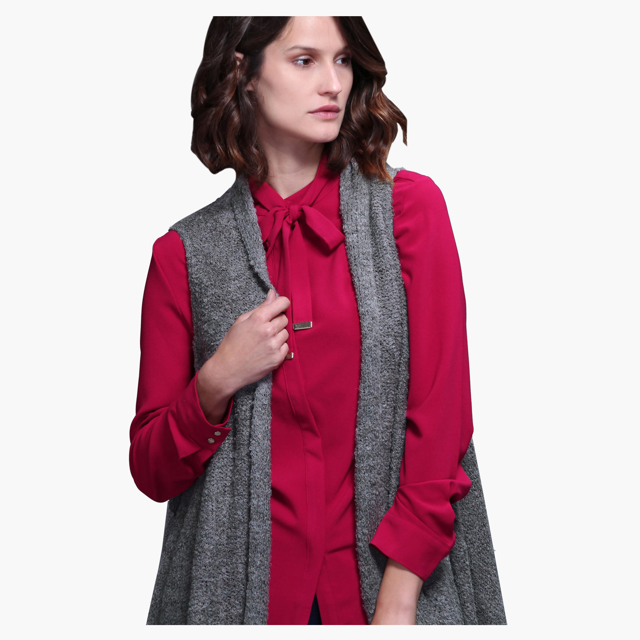 Sleeveless Asymmetric Shrug with Open Front-women-winterwear-cardigansandjumpers-cardigans-image-2