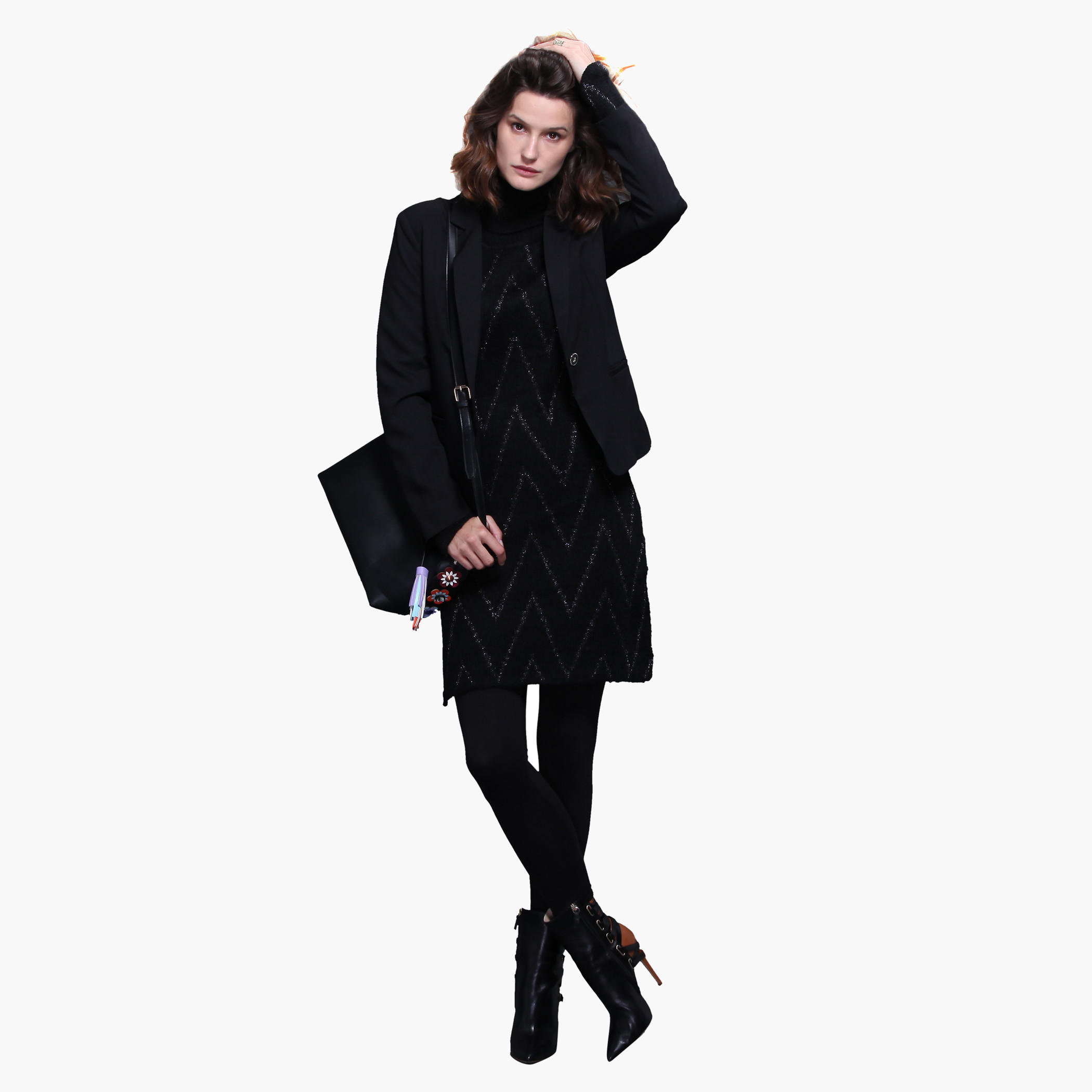 Long Sleeves High Neck Sweater Dress-women-clothing-dresses-image-5