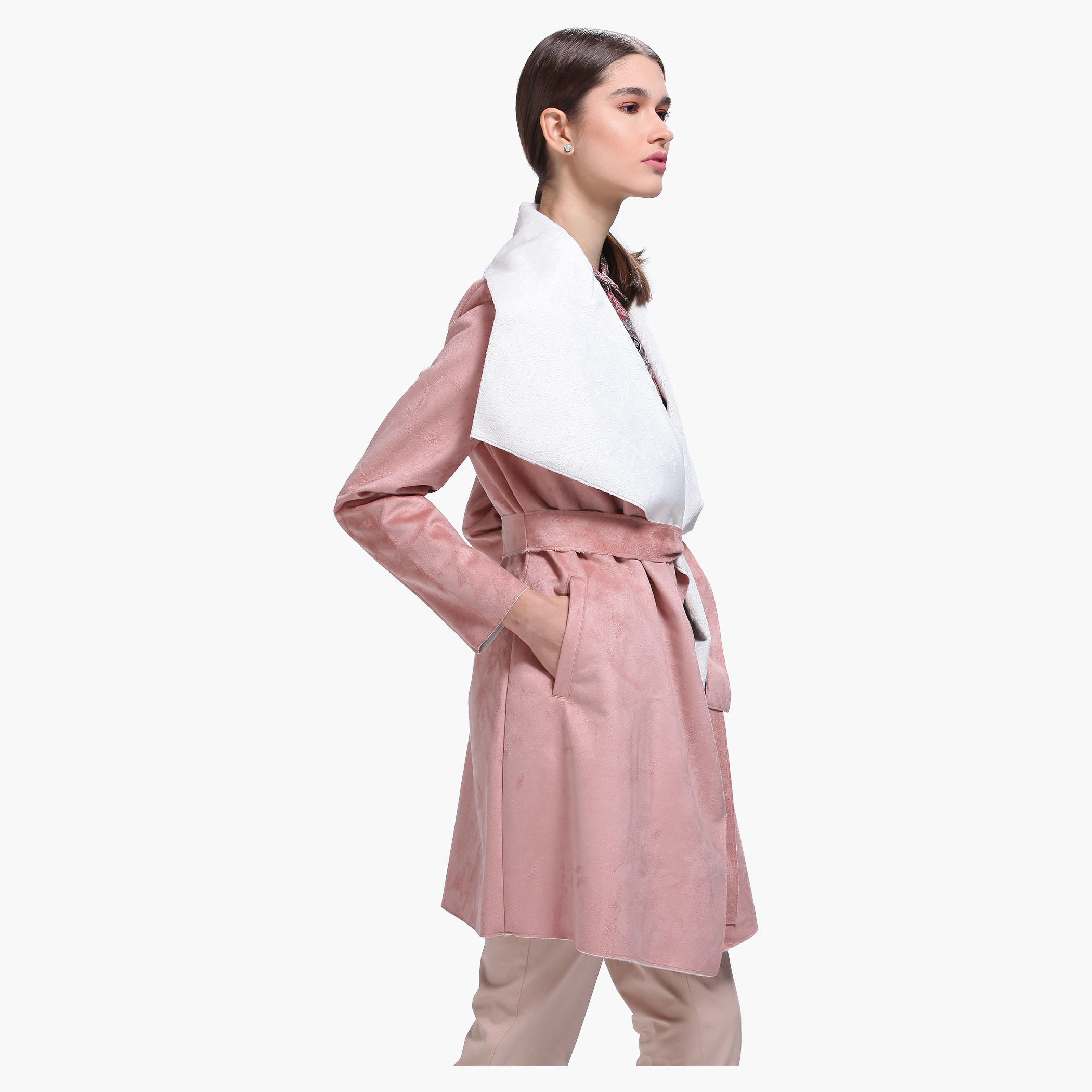 Two Faced Overcoat with Long Sleeves-women-clothing-coatsandjackets-coats-image-3