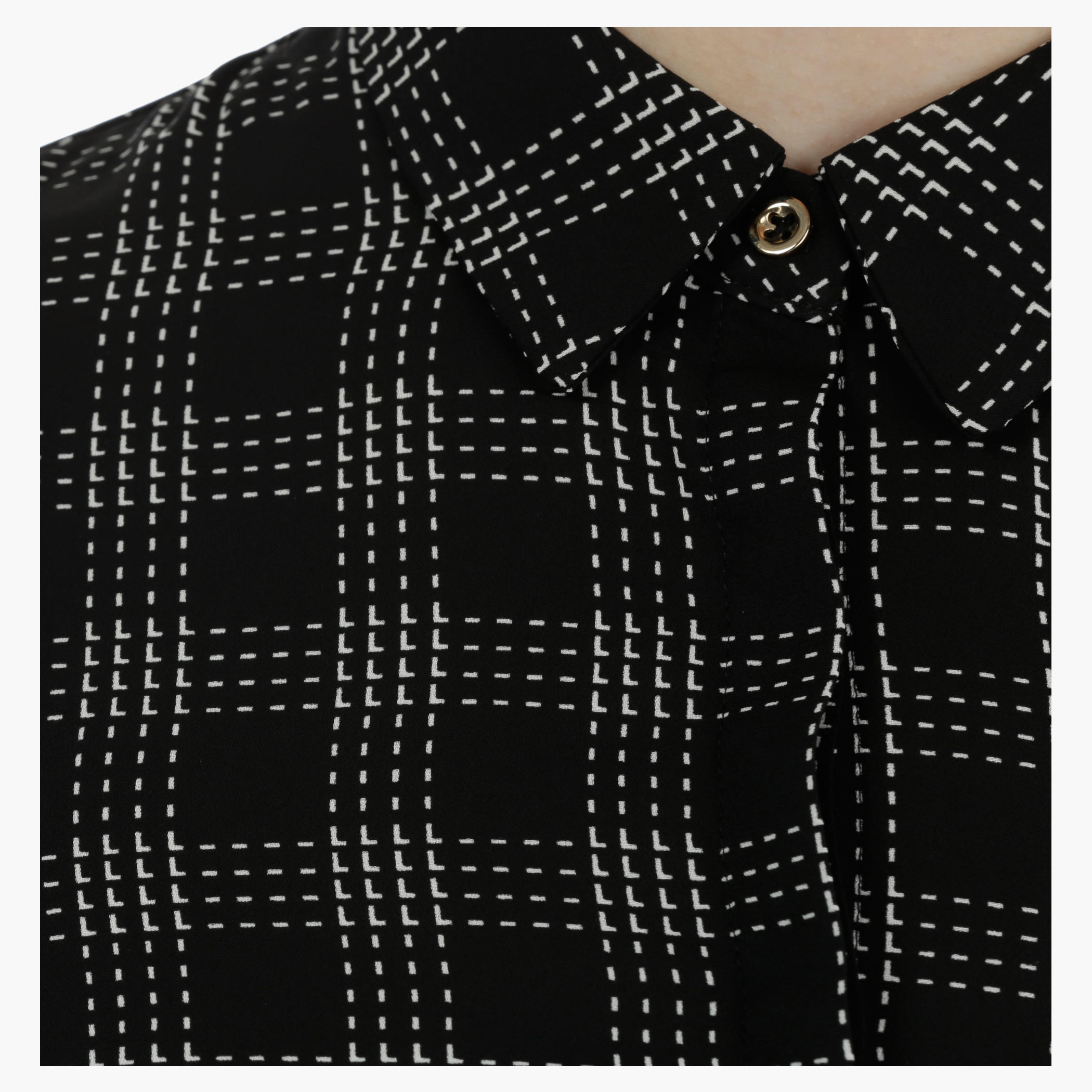 Chequered Shirt with Long Sleeves-women-clothing-shirtsandblouses-blouses-image-2