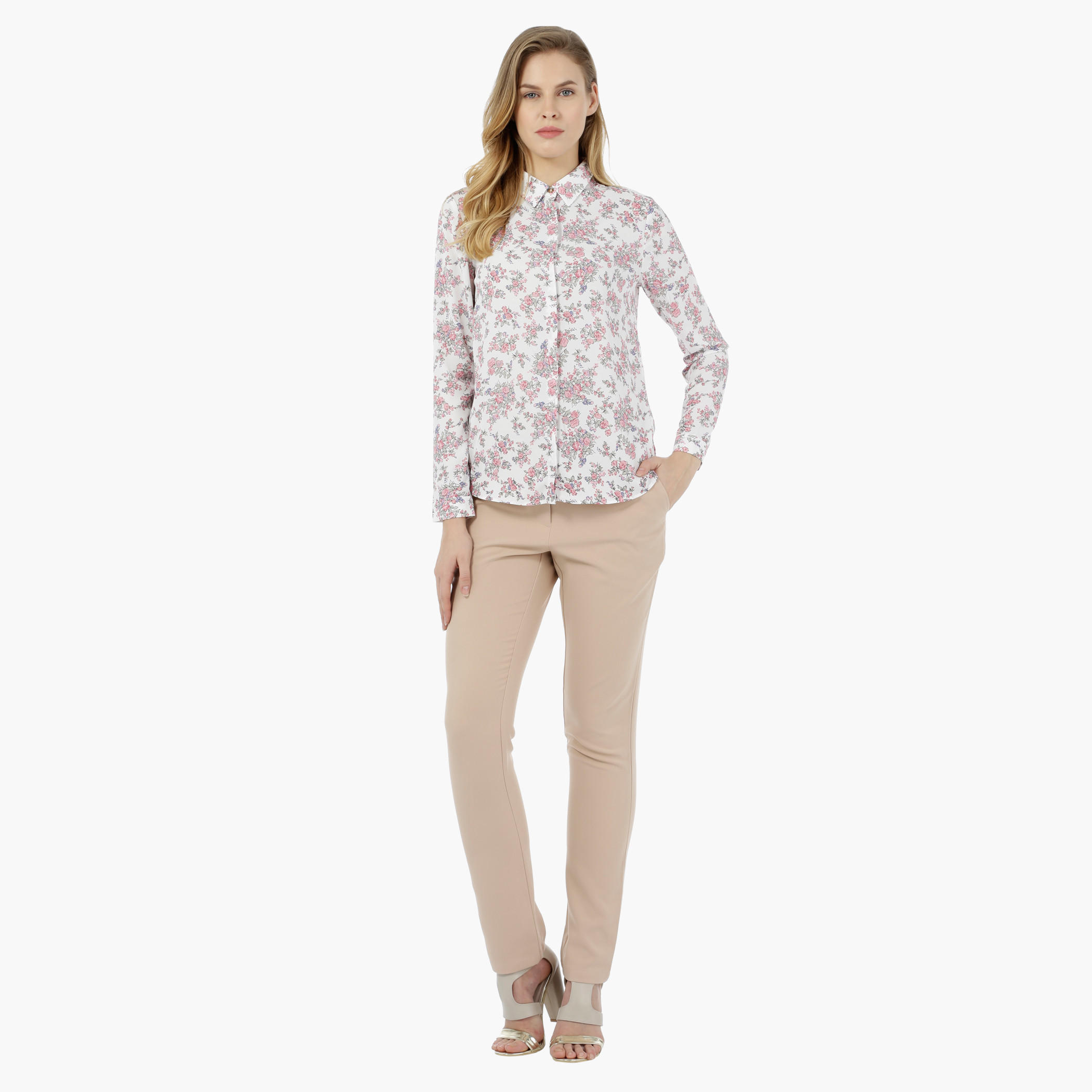 Basic Floral Print Full-sleeved Shirt-women-clothing-shirtsandblouses-blouses-image-5
