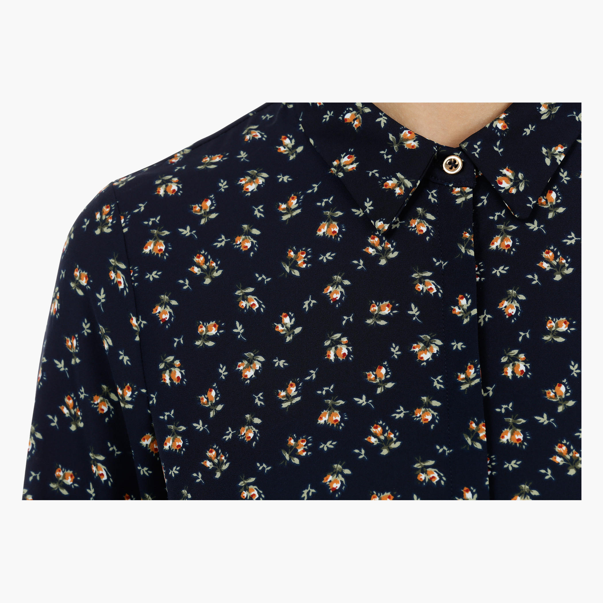 Floral Print Shirt with Long Sleeves-women-clothing-shirtsandblouses-blouses-image-4