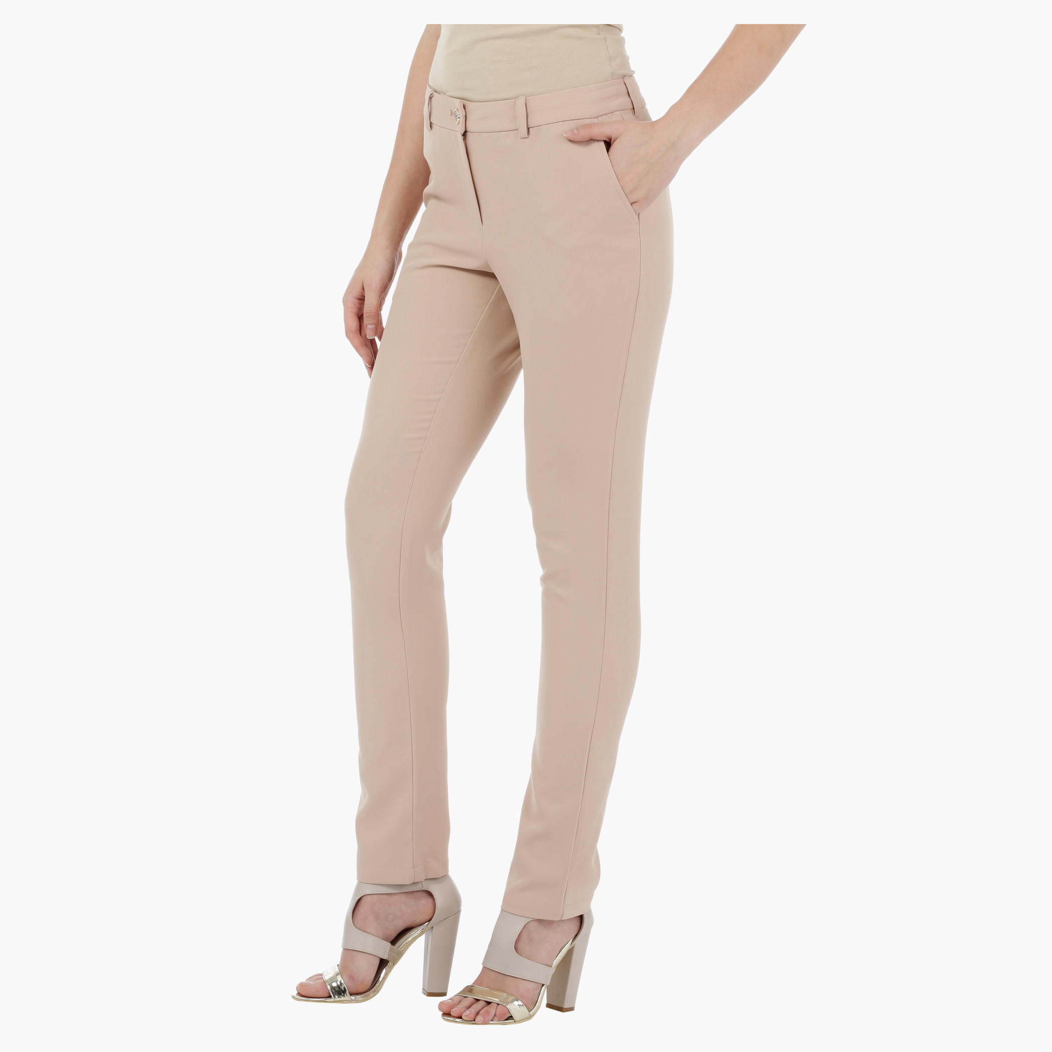Solid Tailored Trousers-women-clothing-bottoms-trousers-image-3