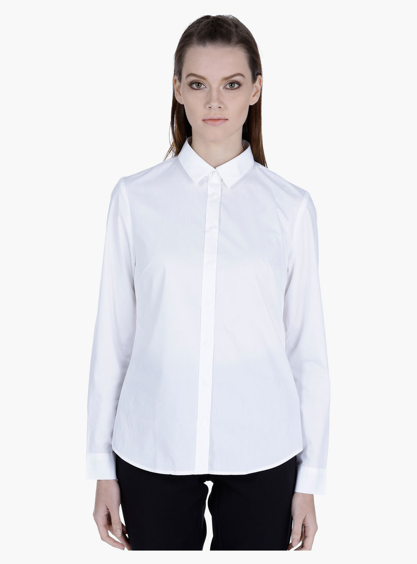 Long Sleeves Button Down Shirt-women-clothing-shirtsandblouses-blouses-image-1