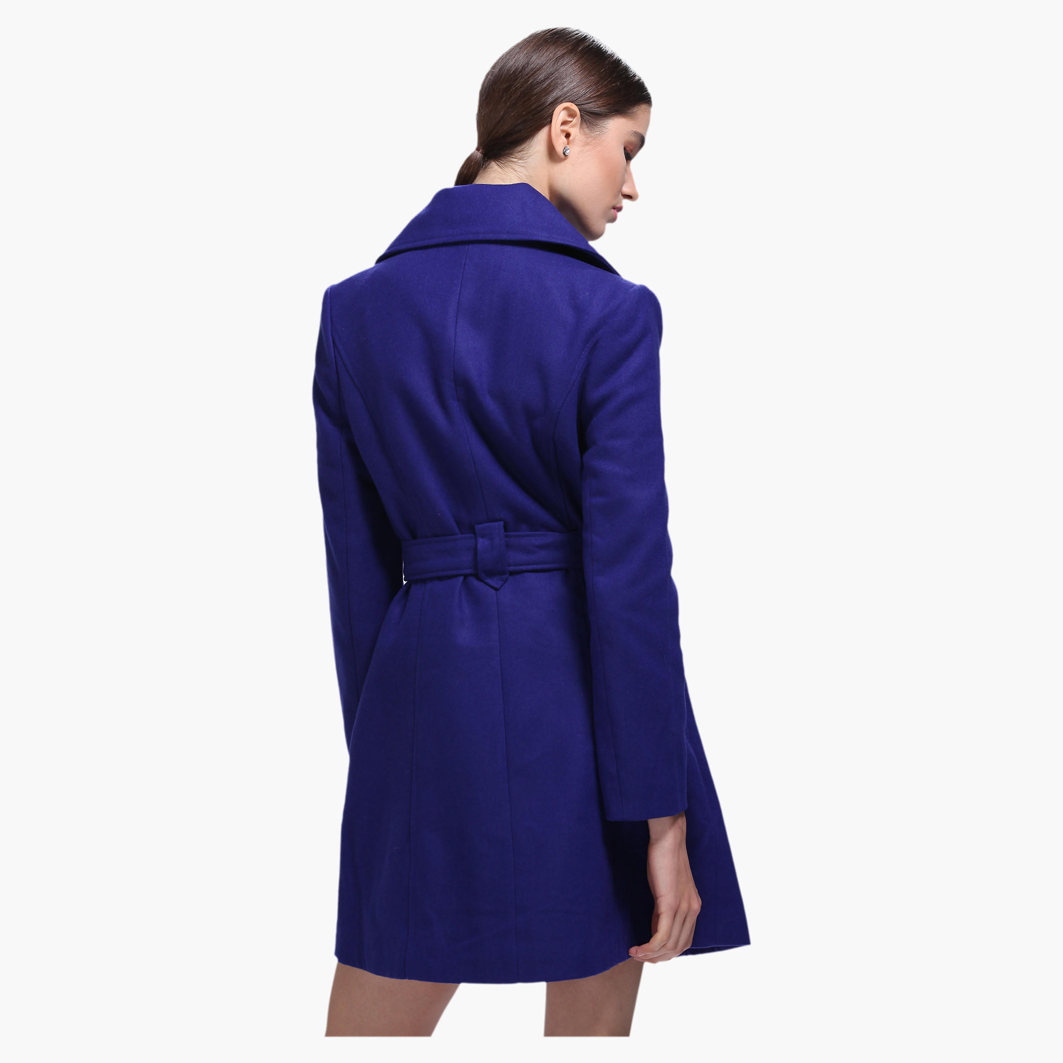 Trench Coat with Long Sleeves and Button Detail-women-clothing-coatsandjackets-coats-image-2