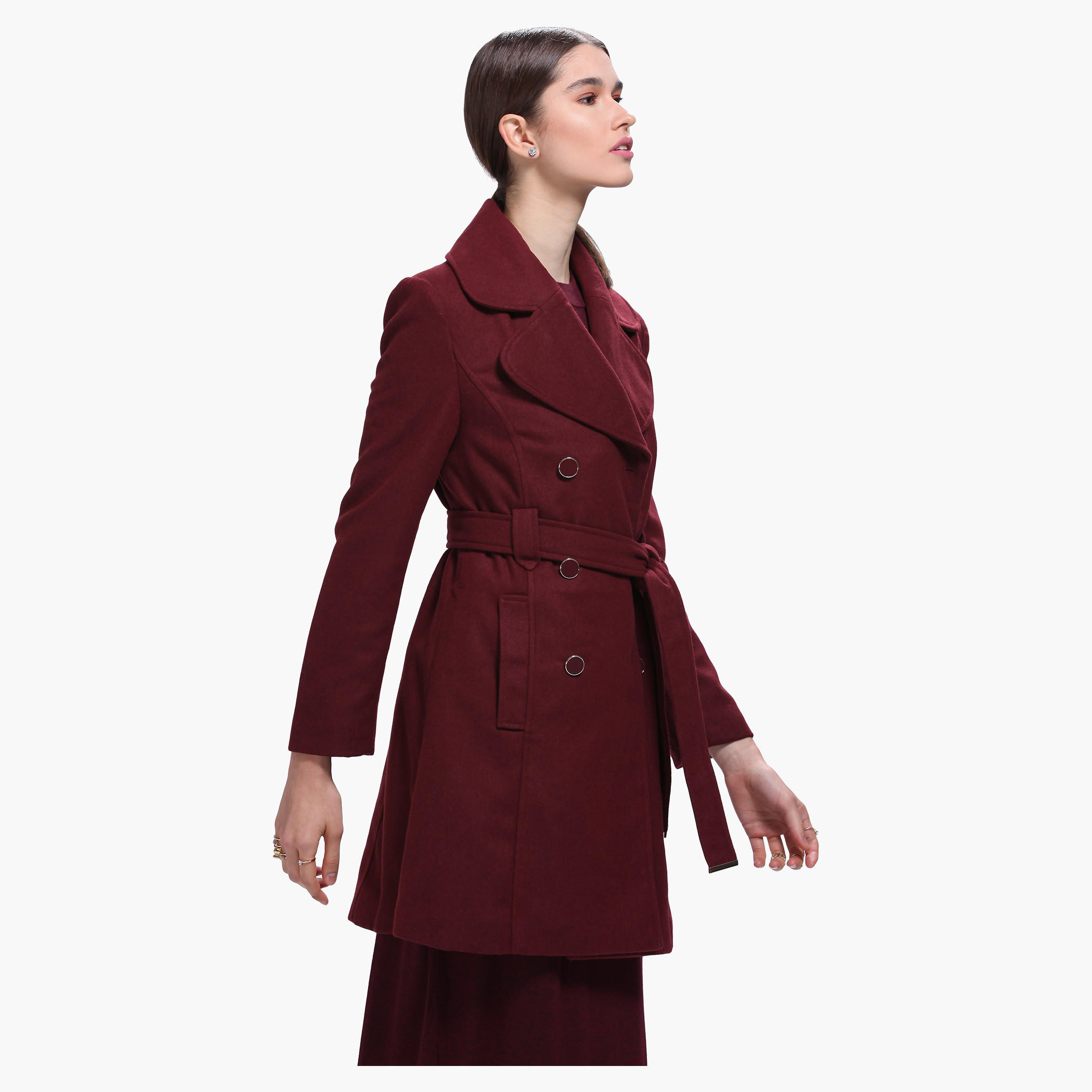 Trench Coat with Long Sleeves and Button Detail-women-clothing-coatsandjackets-coats-image-13