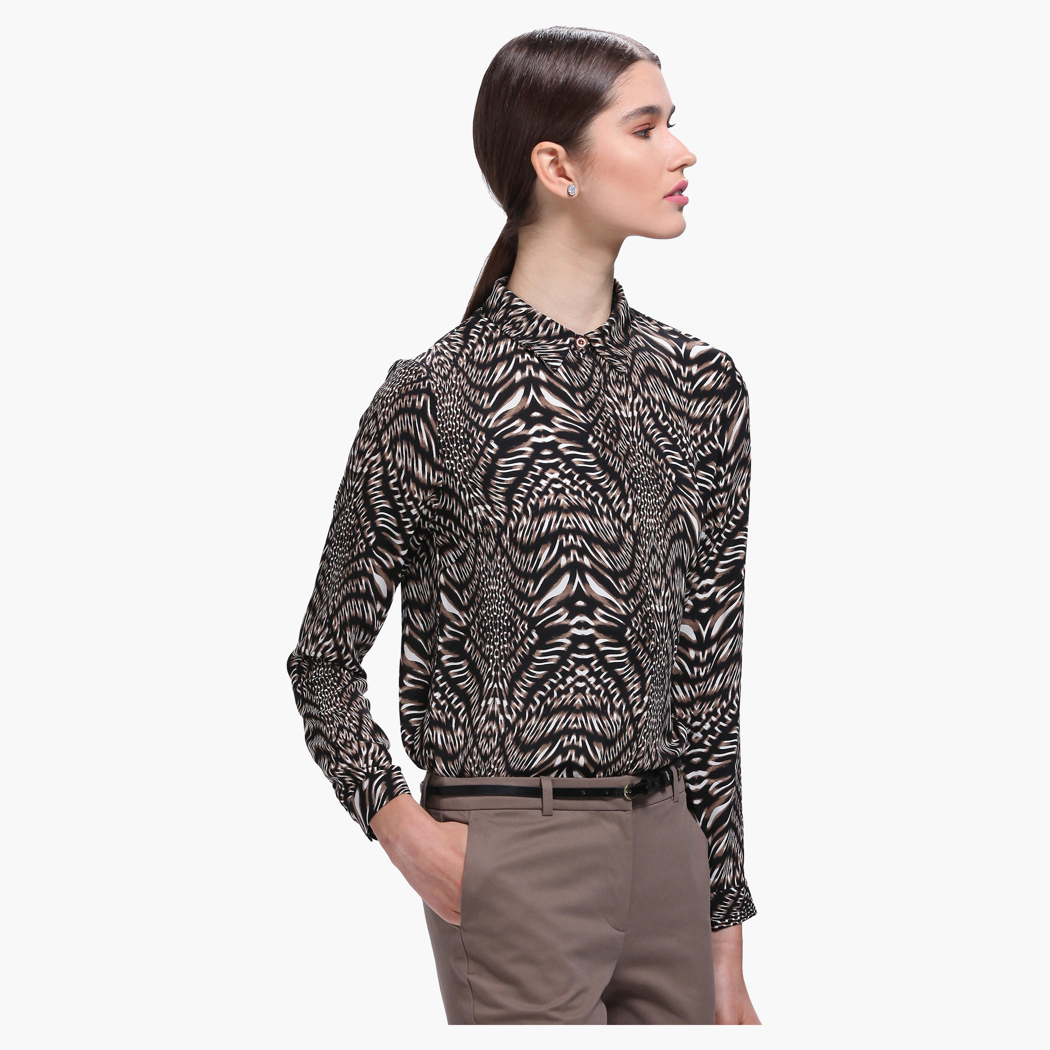 Printed Long Sleeves Formal Shirt-women-clothing-shirtsandblouses-blouses-image-4