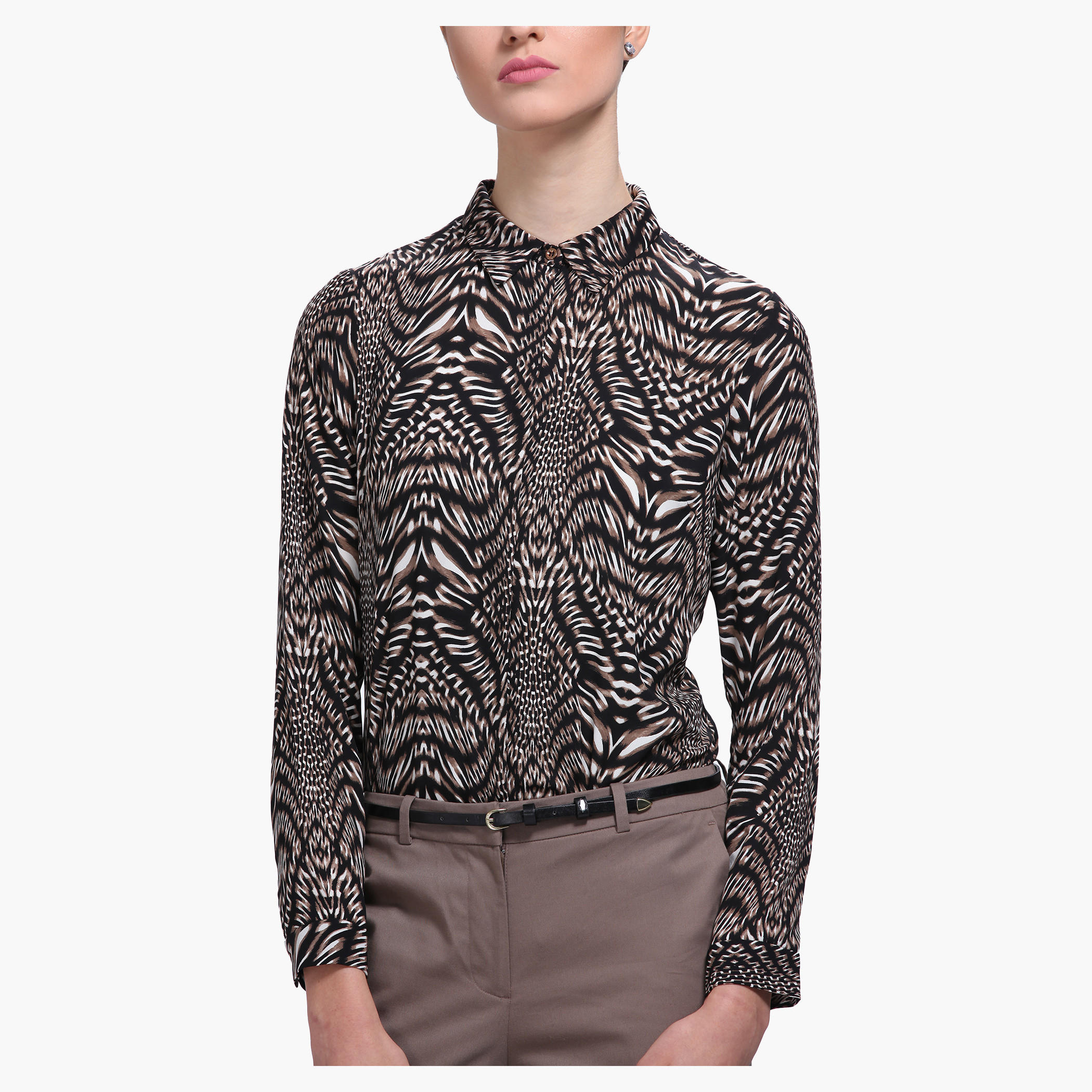 Printed Long Sleeves Formal Shirt-women-clothing-shirtsandblouses-blouses-image-3