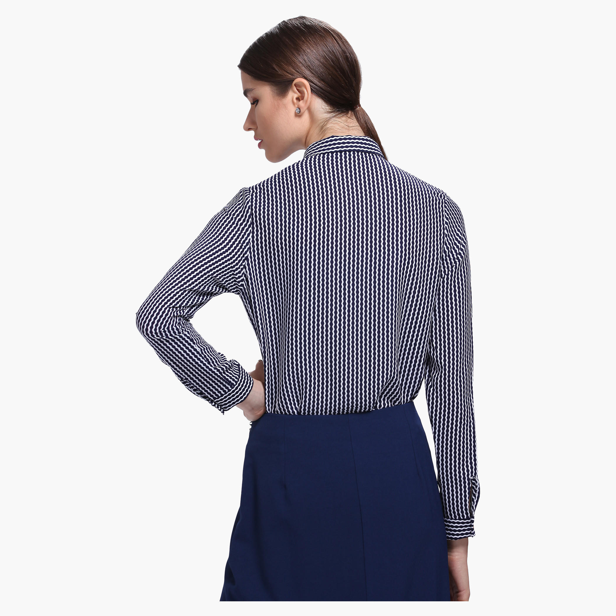 Printed Long Sleeves Formal Shirt-women-clothing-shirtsandblouses-blouses-image-2