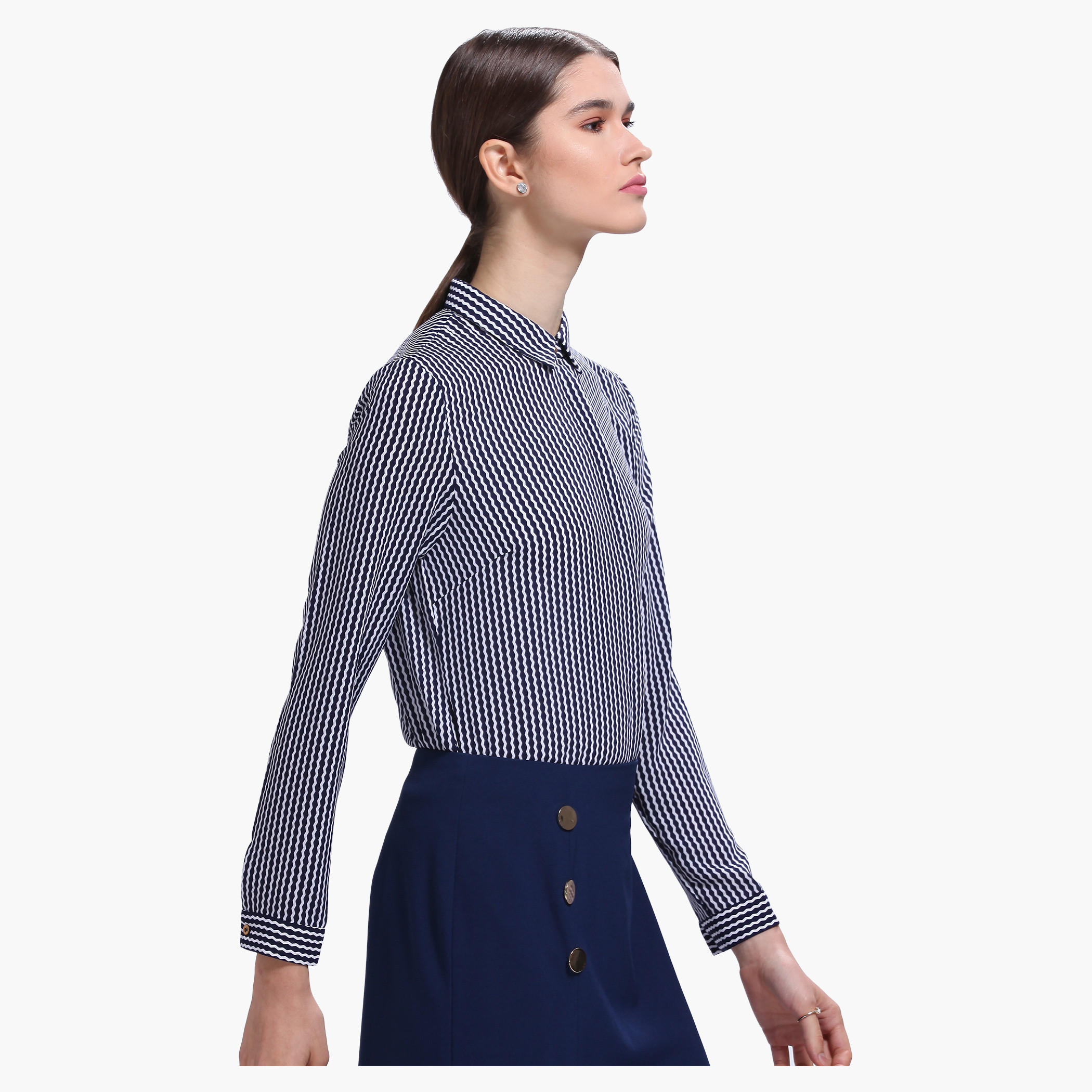 Printed Long Sleeves Formal Shirt-women-clothing-shirtsandblouses-blouses-image-3