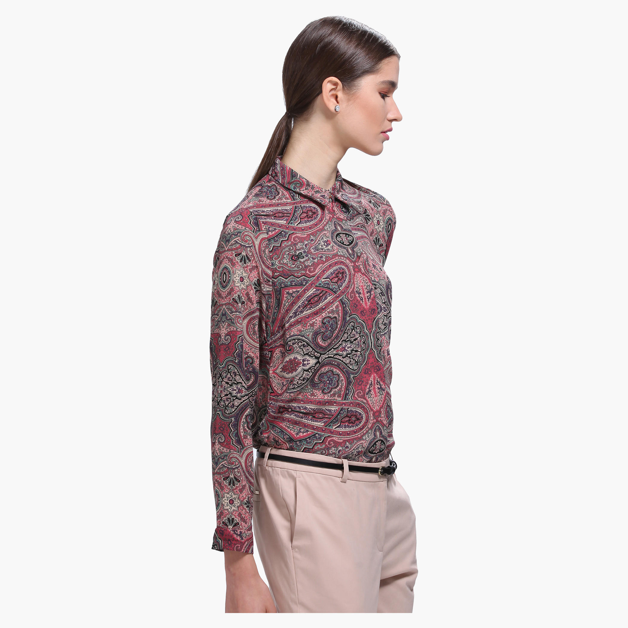 Paisley Print Long Sleeves Formal Shirt-women-clothing-shirtsandblouses-blouses-image-3