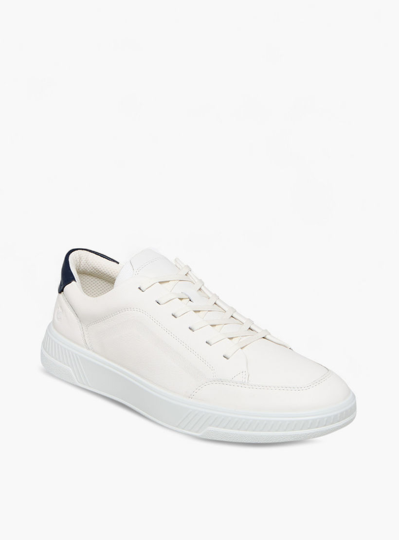 Ecco Men Move M Lace-Up Leather Sneakers-men-shoes-sneakers-image-1
